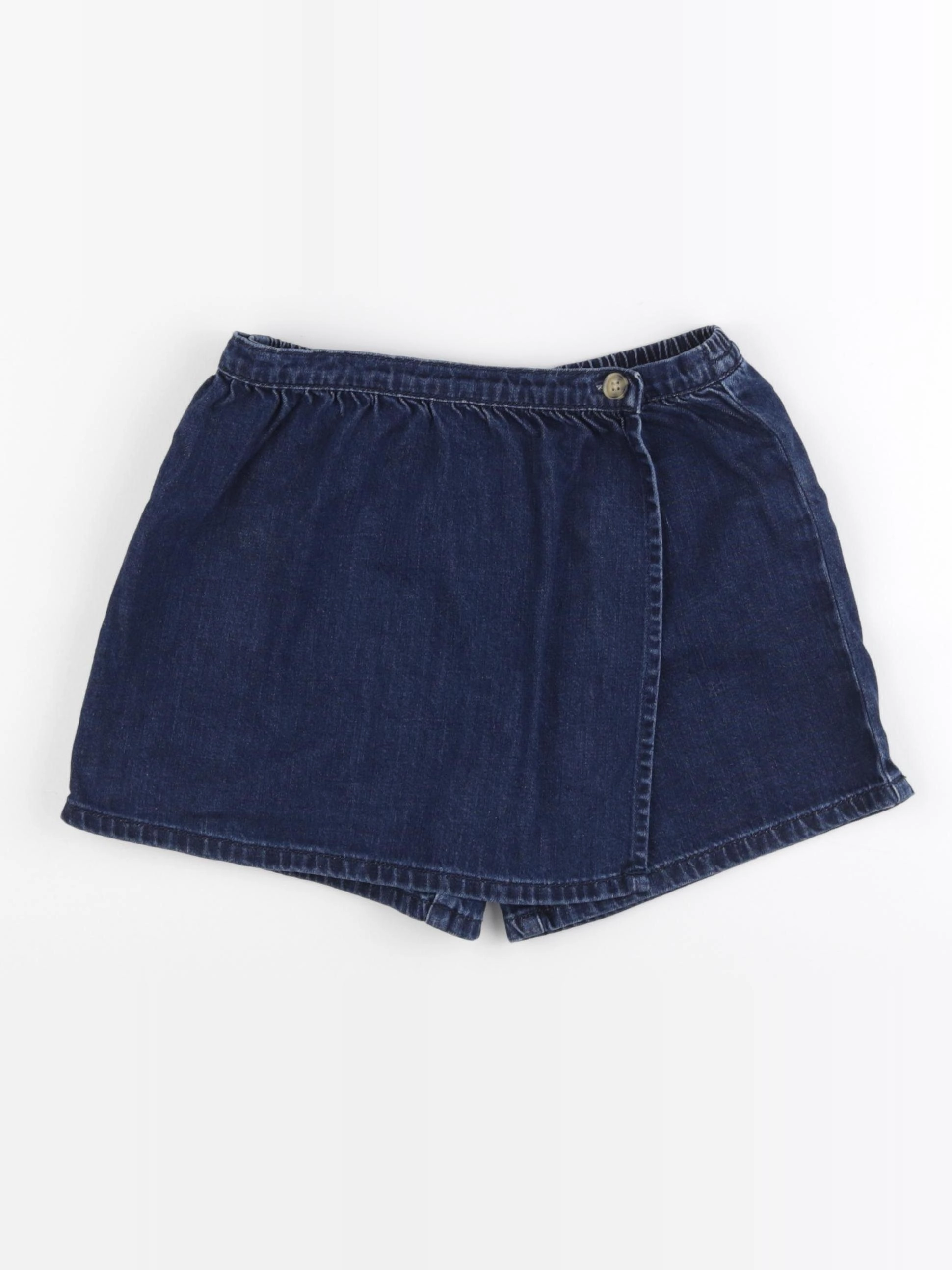 Cyrillus - jupe short bleu - 8 ans