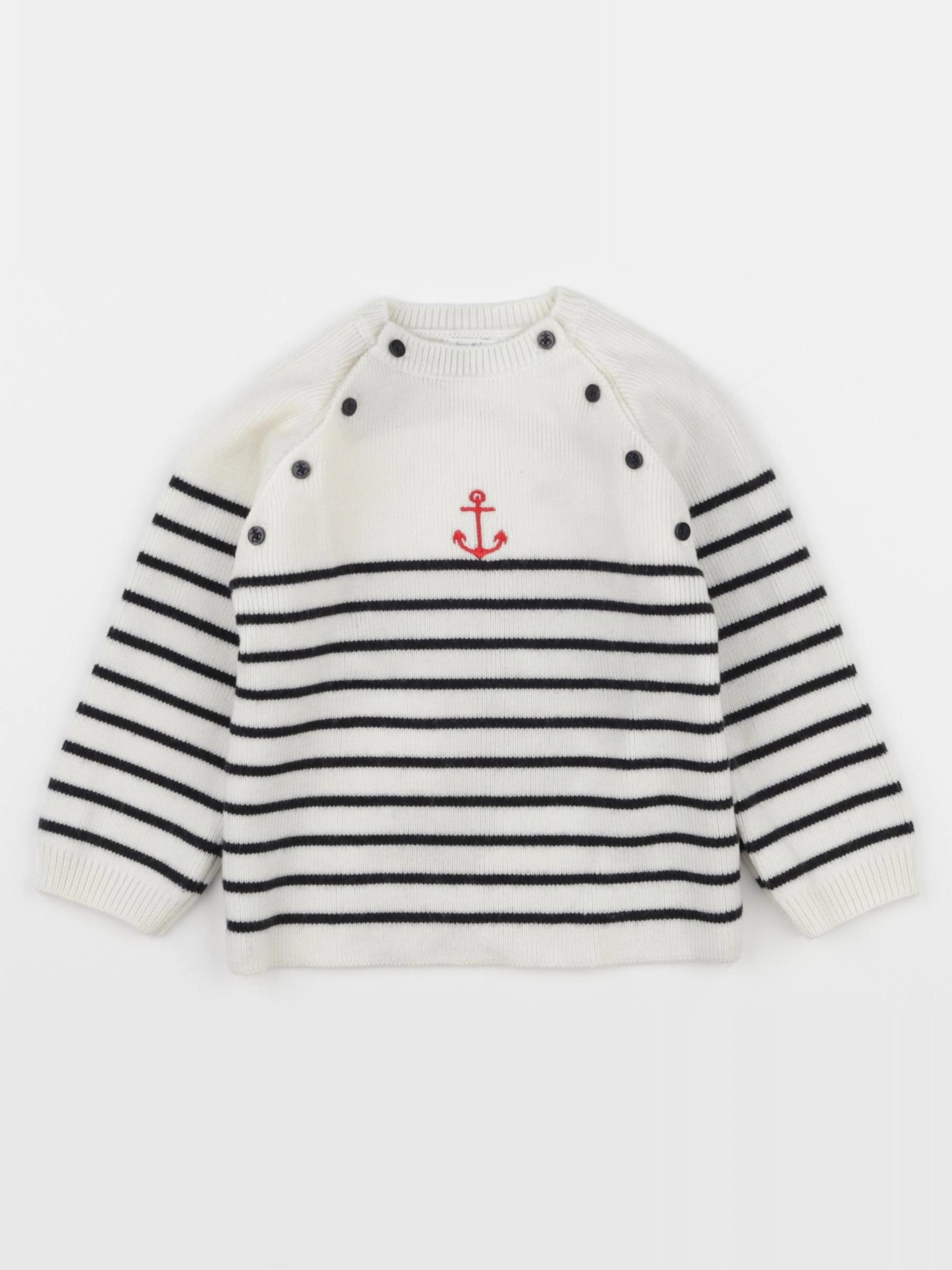 Boutchou - pull beige - 12 mois