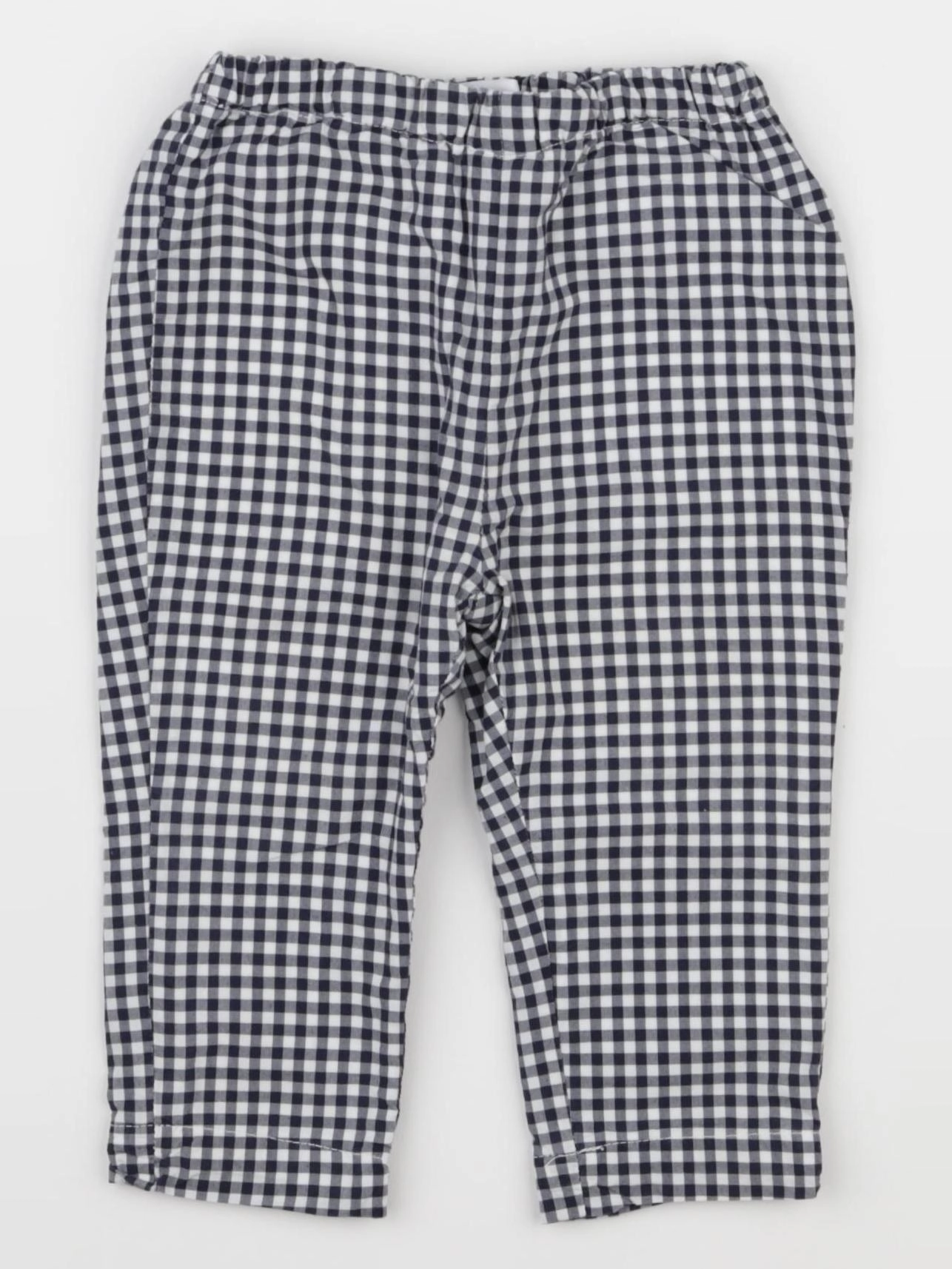 Cadet Rousselle - pantalon doublé blanc, noir - 12 mois