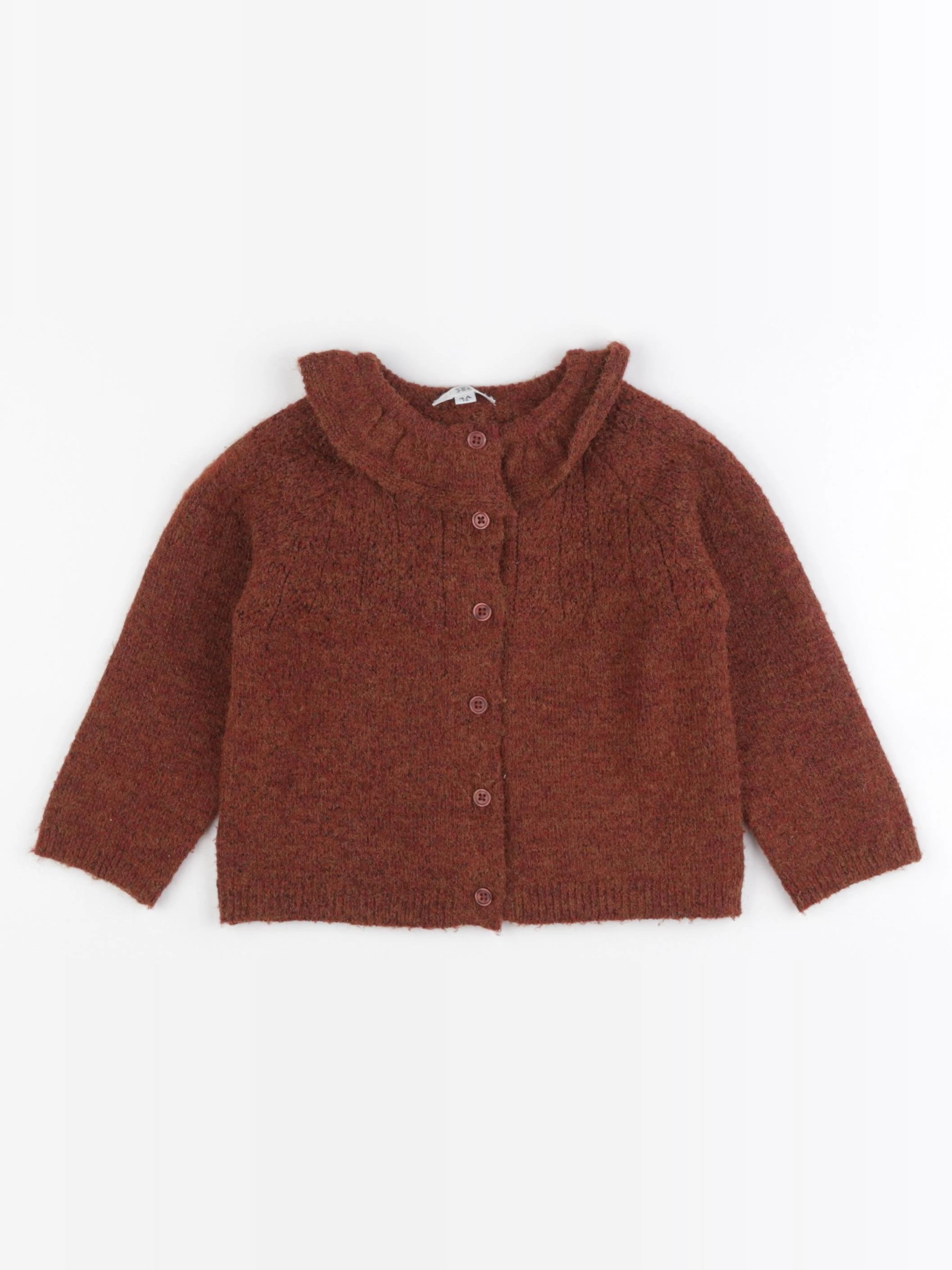 La Redoute - gilet marron - 3 ans