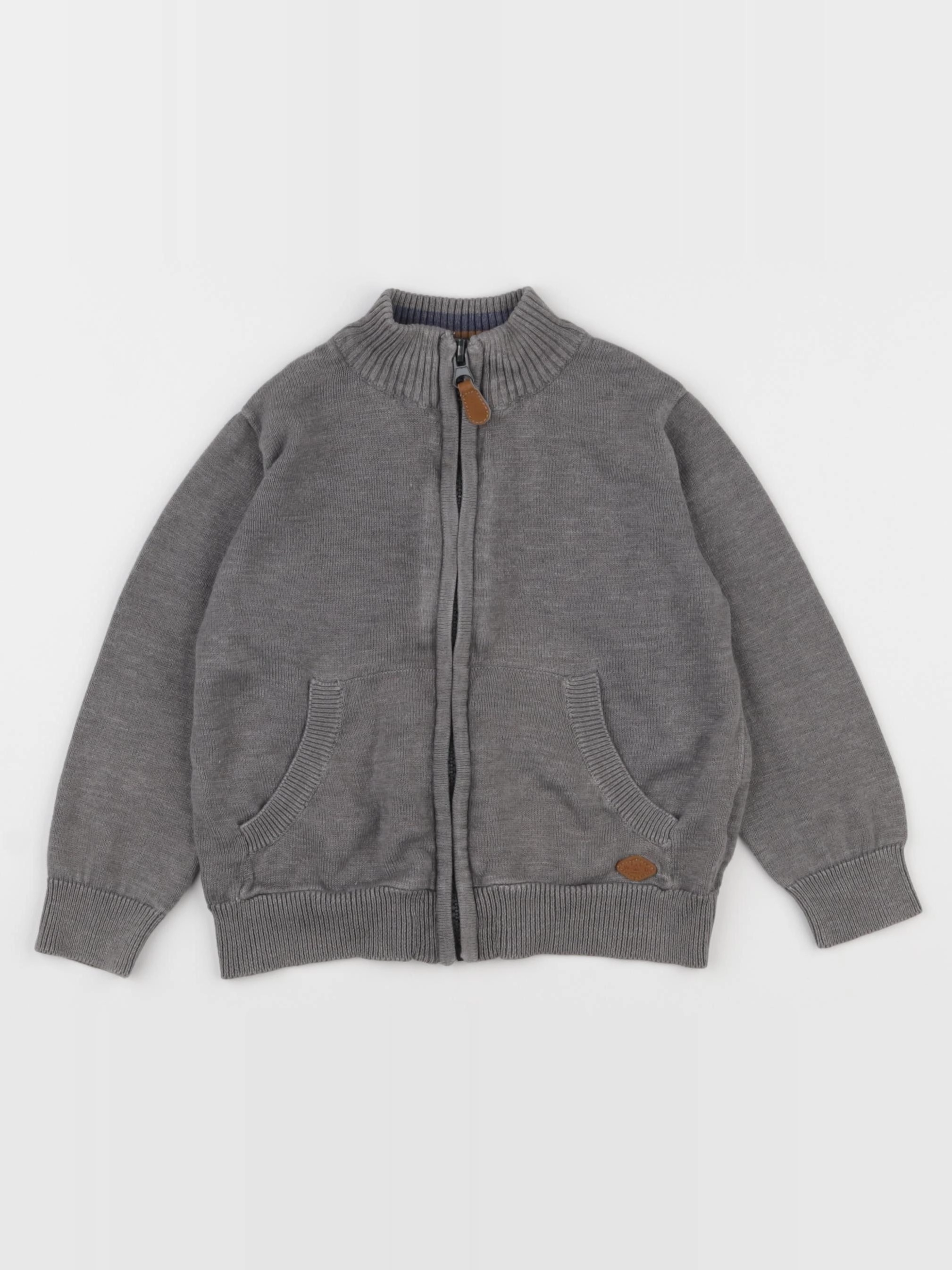 Vertbaudet - gilet marron - 3 ans