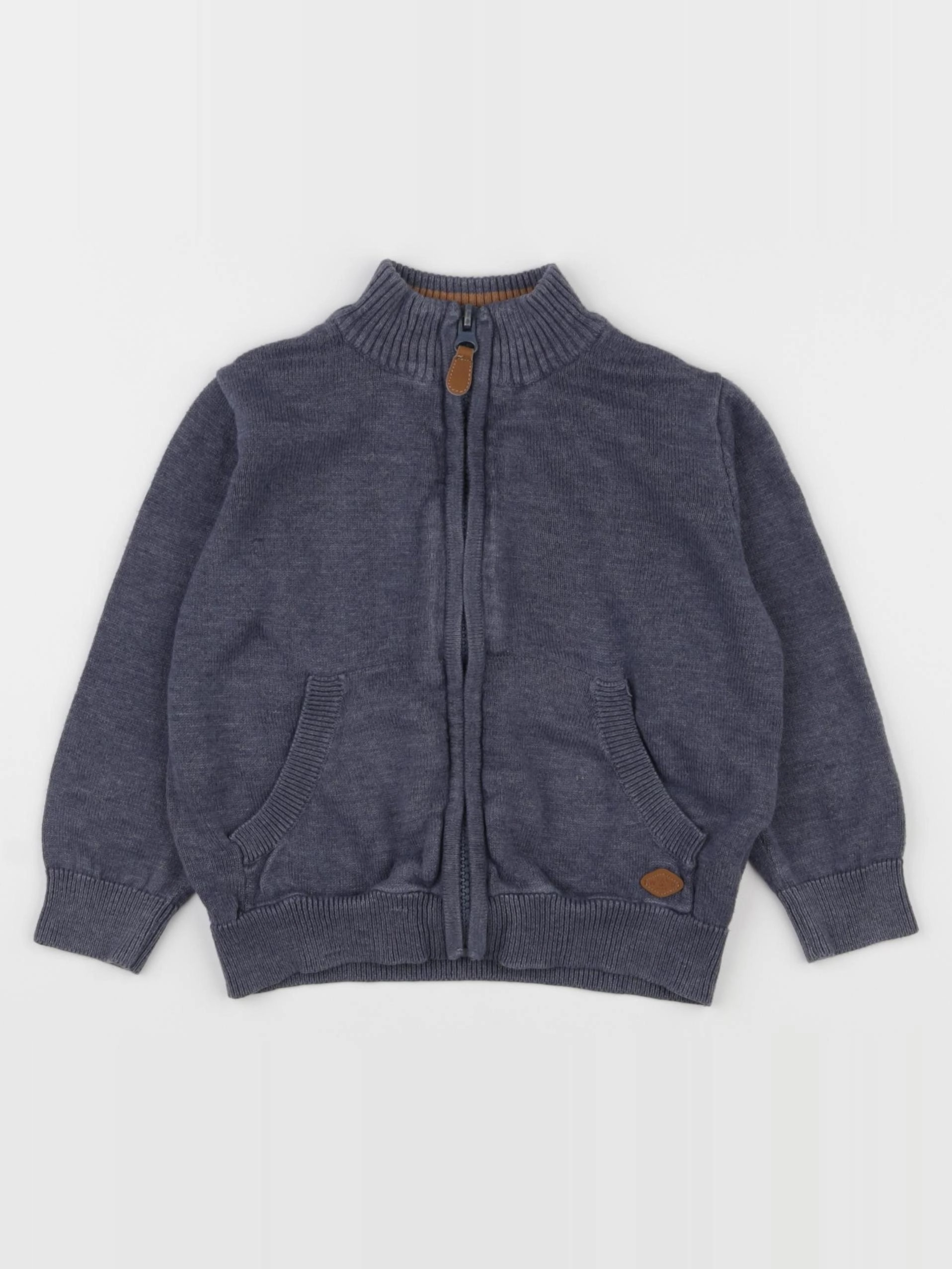 Vertbaudet - gilet bleu - 3 ans