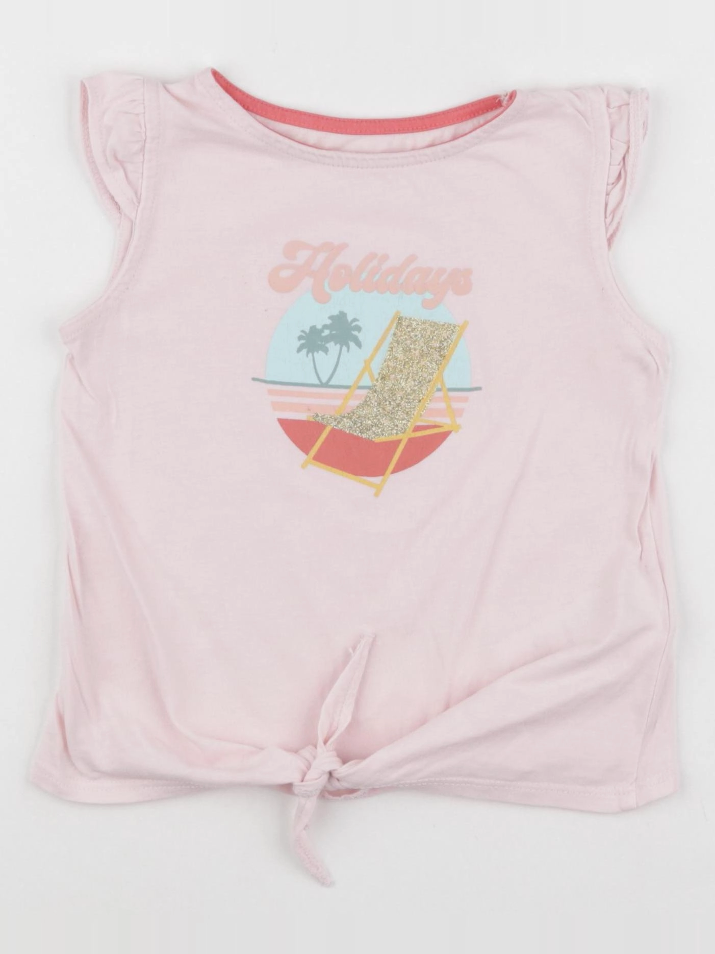 Vertbaudet - débardeur rose - 4 ans