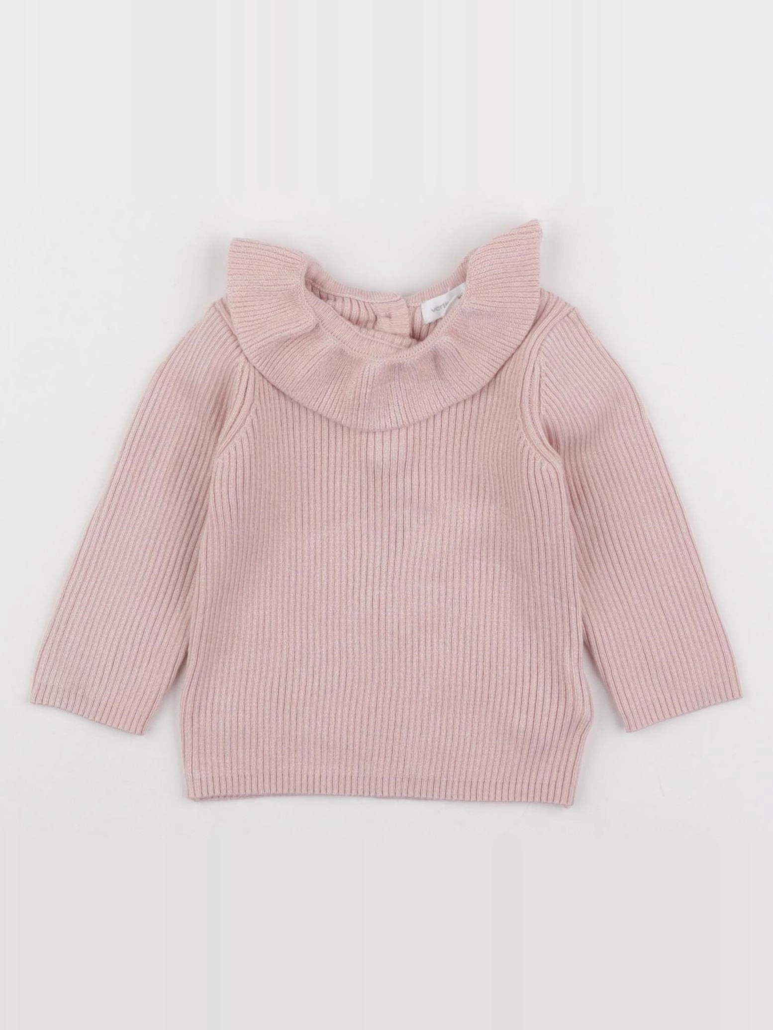 Vertbaudet - pull rose - 3 mois