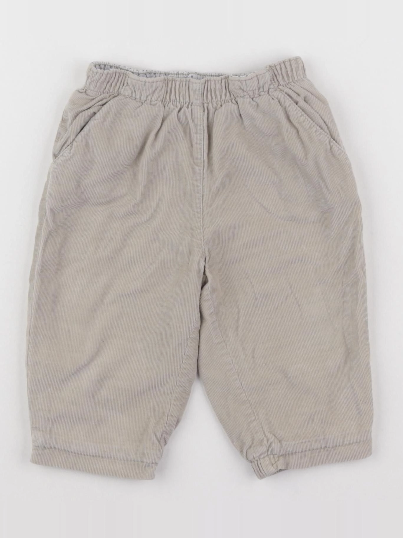 Boutchou - pantalon doublé beige - 9 mois