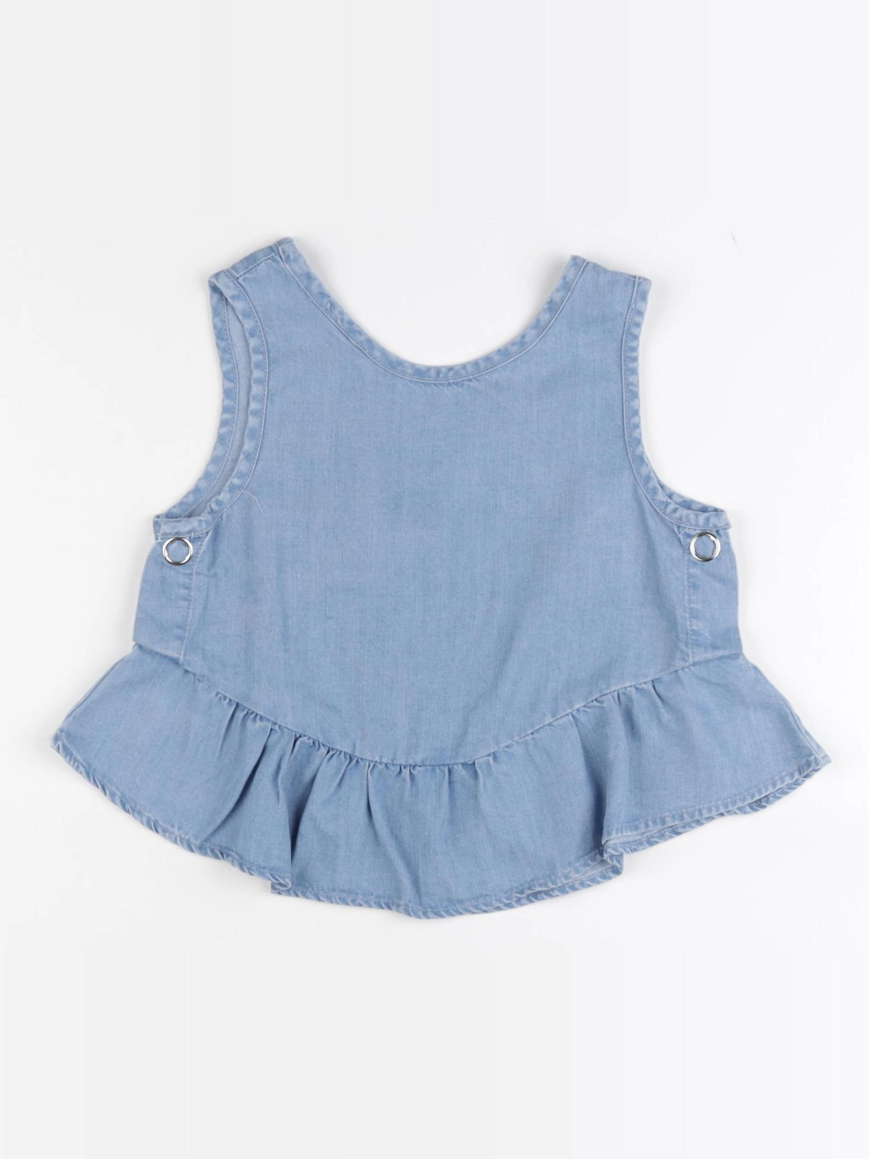 Zara - blouse bleu - 4/5 ans