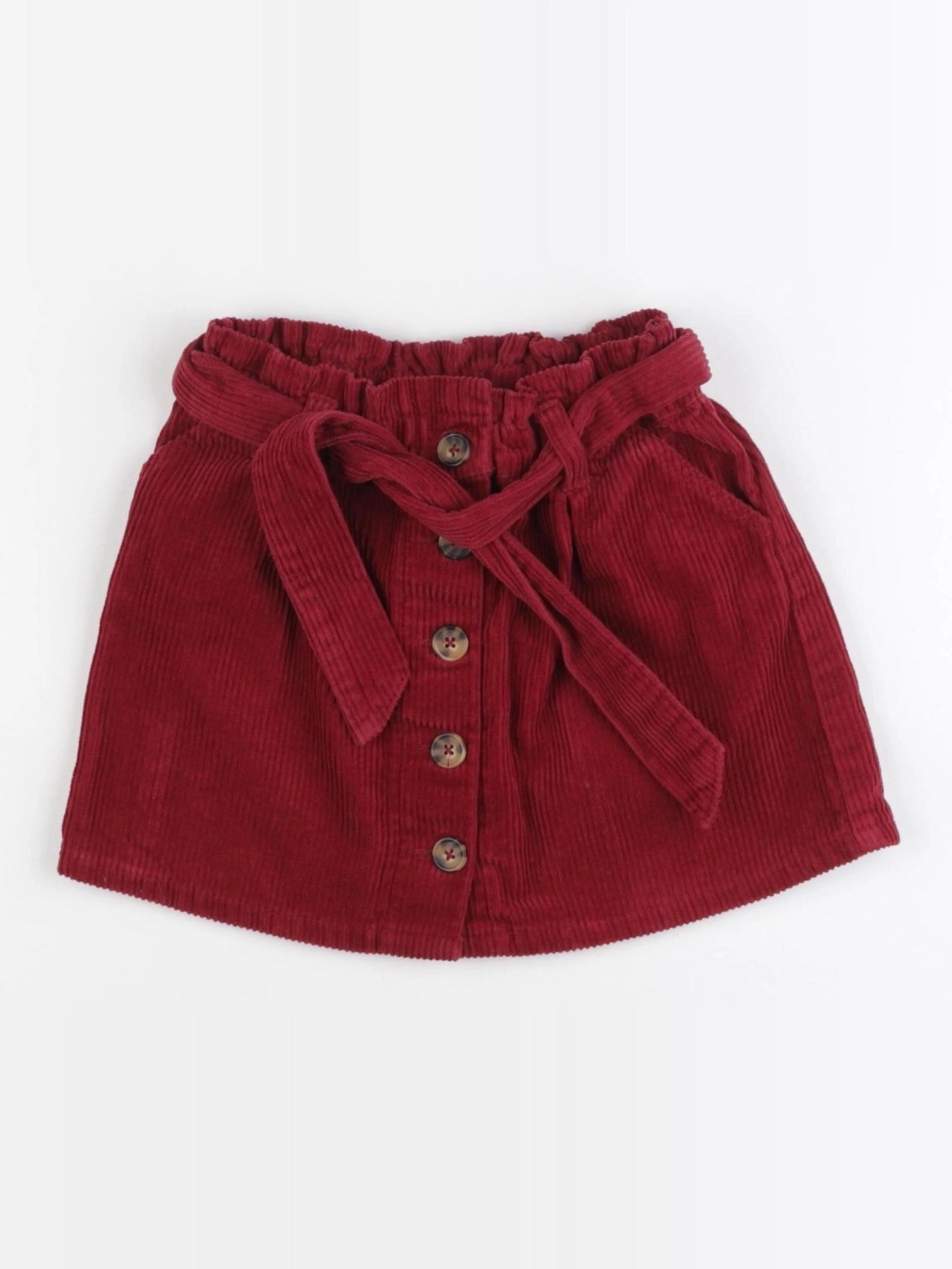 Vertbaudet - jupe rouge - 5 ans