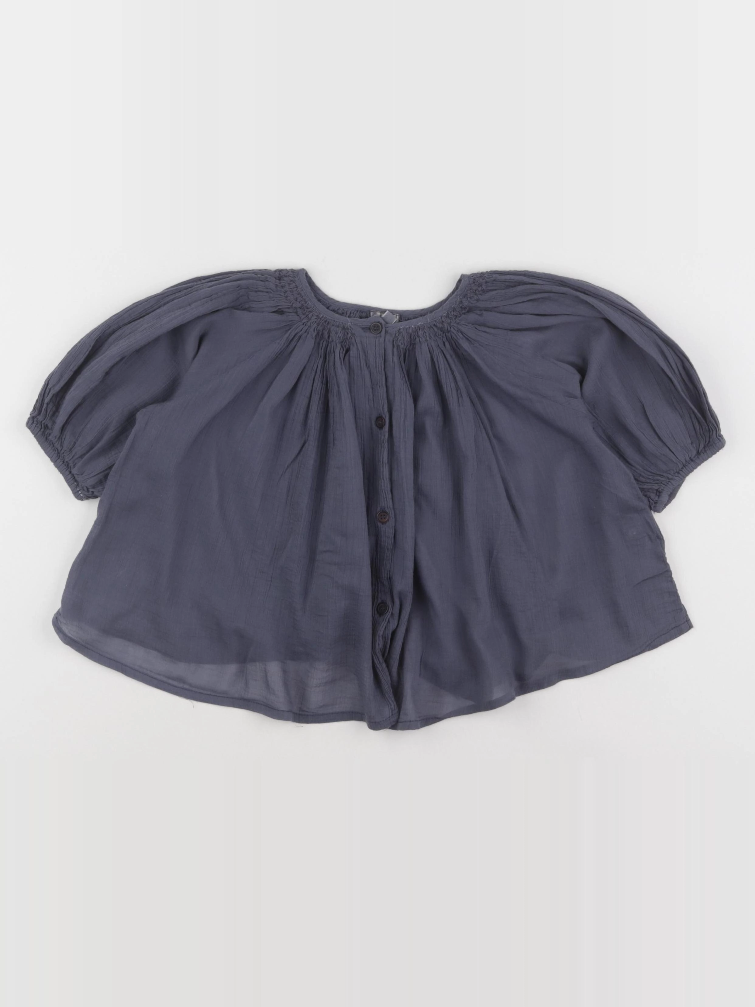 Bonton - blouse gris - 4 ans