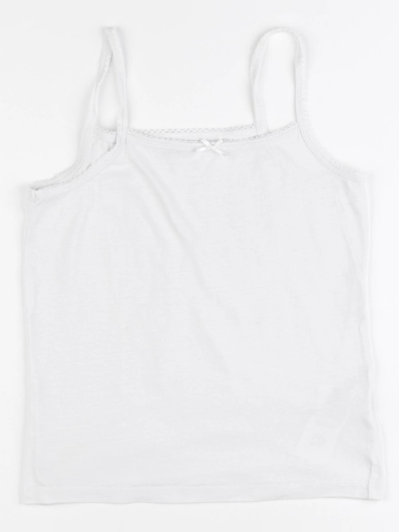 Vertbaudet - maillot de corps blanc - 8 ans