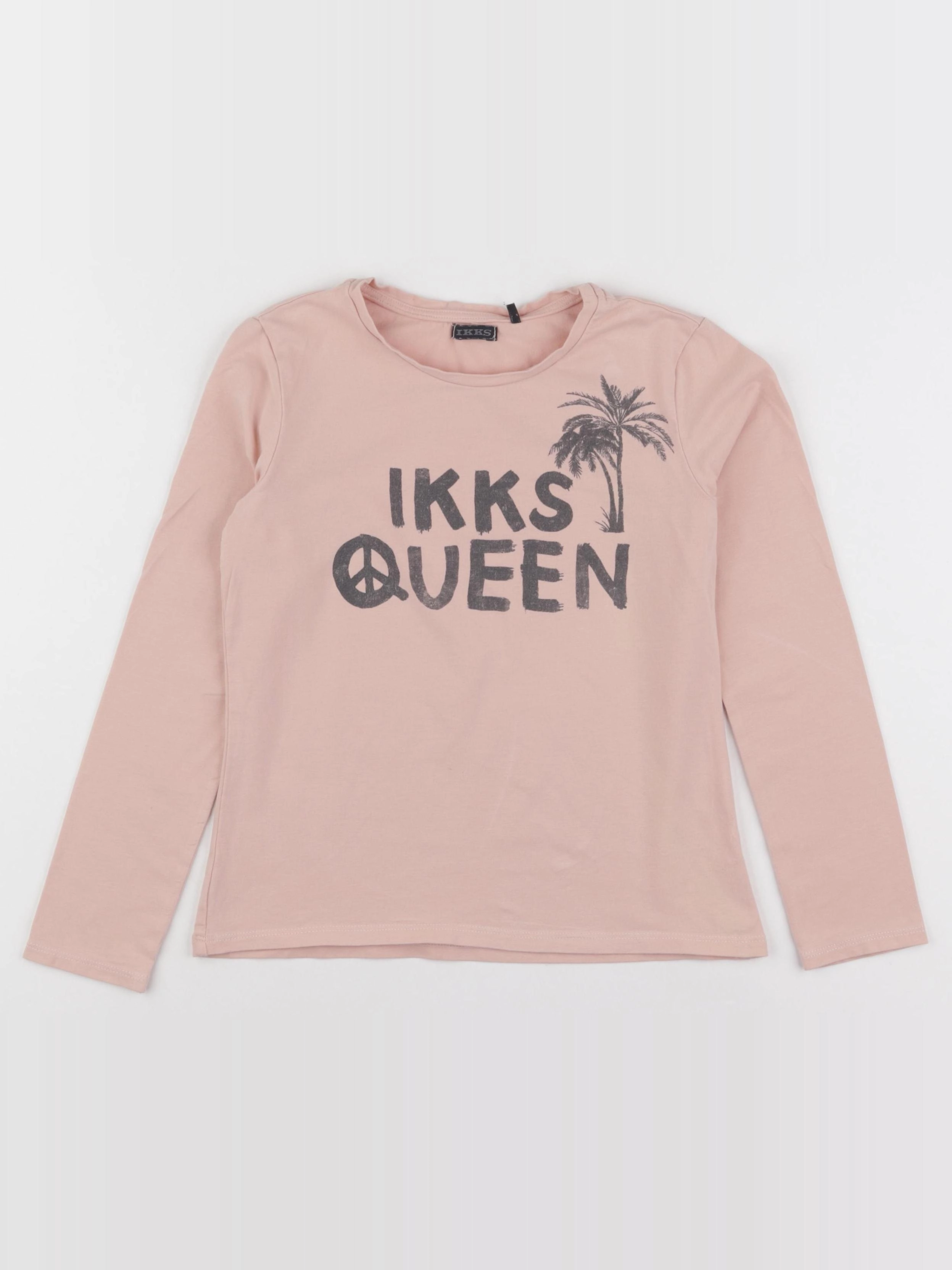 IKKS - tee-shirt rose - 10 ans