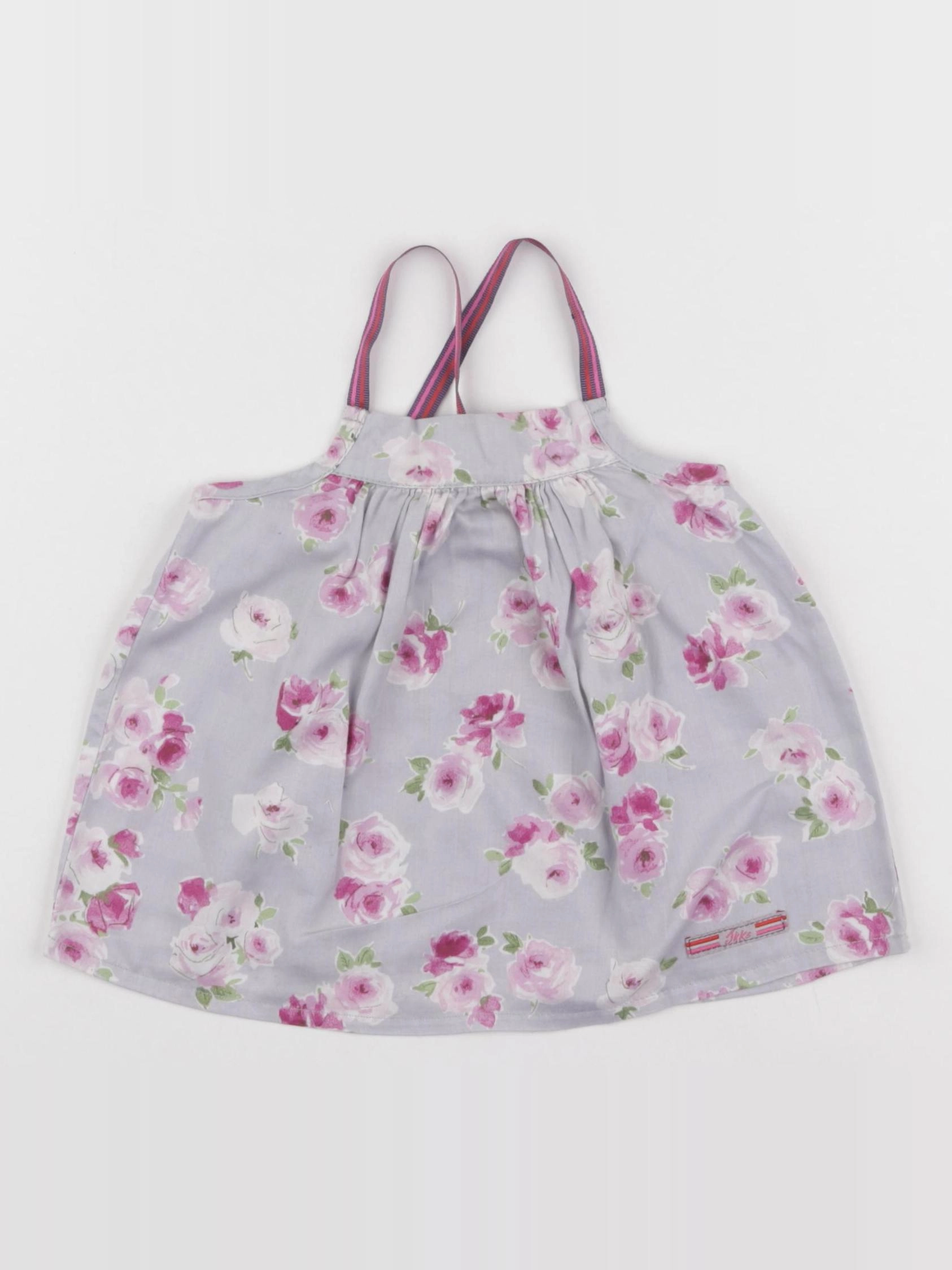 IKKS - blouse gris, rose - 18 mois