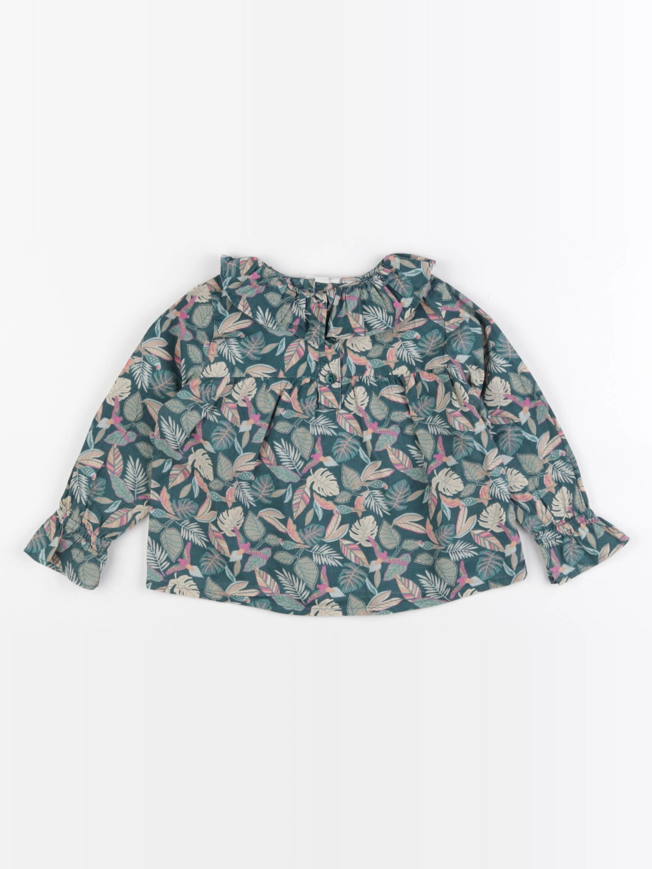 Vertbaudet - blouse multicolore - 2 ans