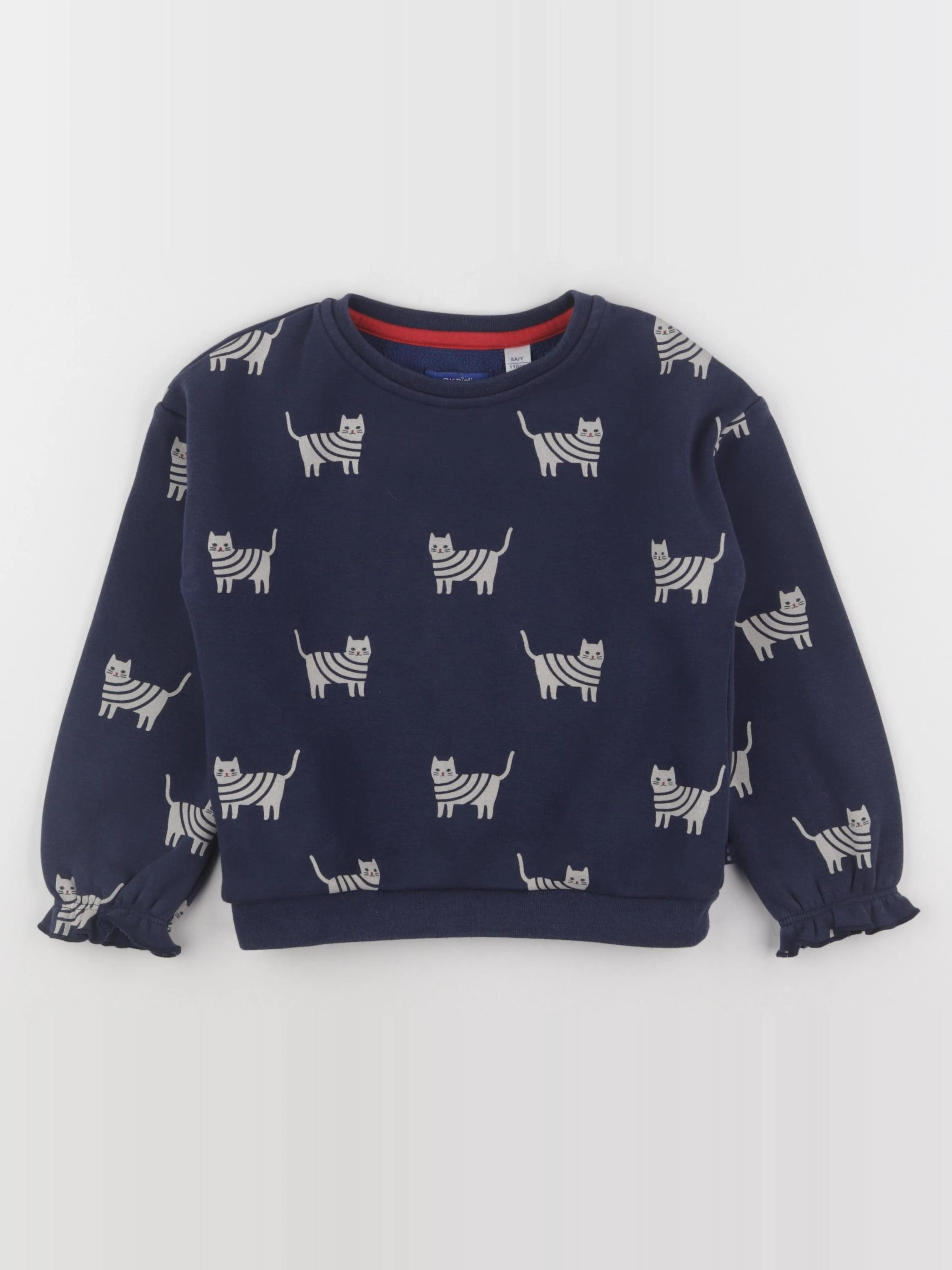 Okaidi - sweat bleu - 5 ans