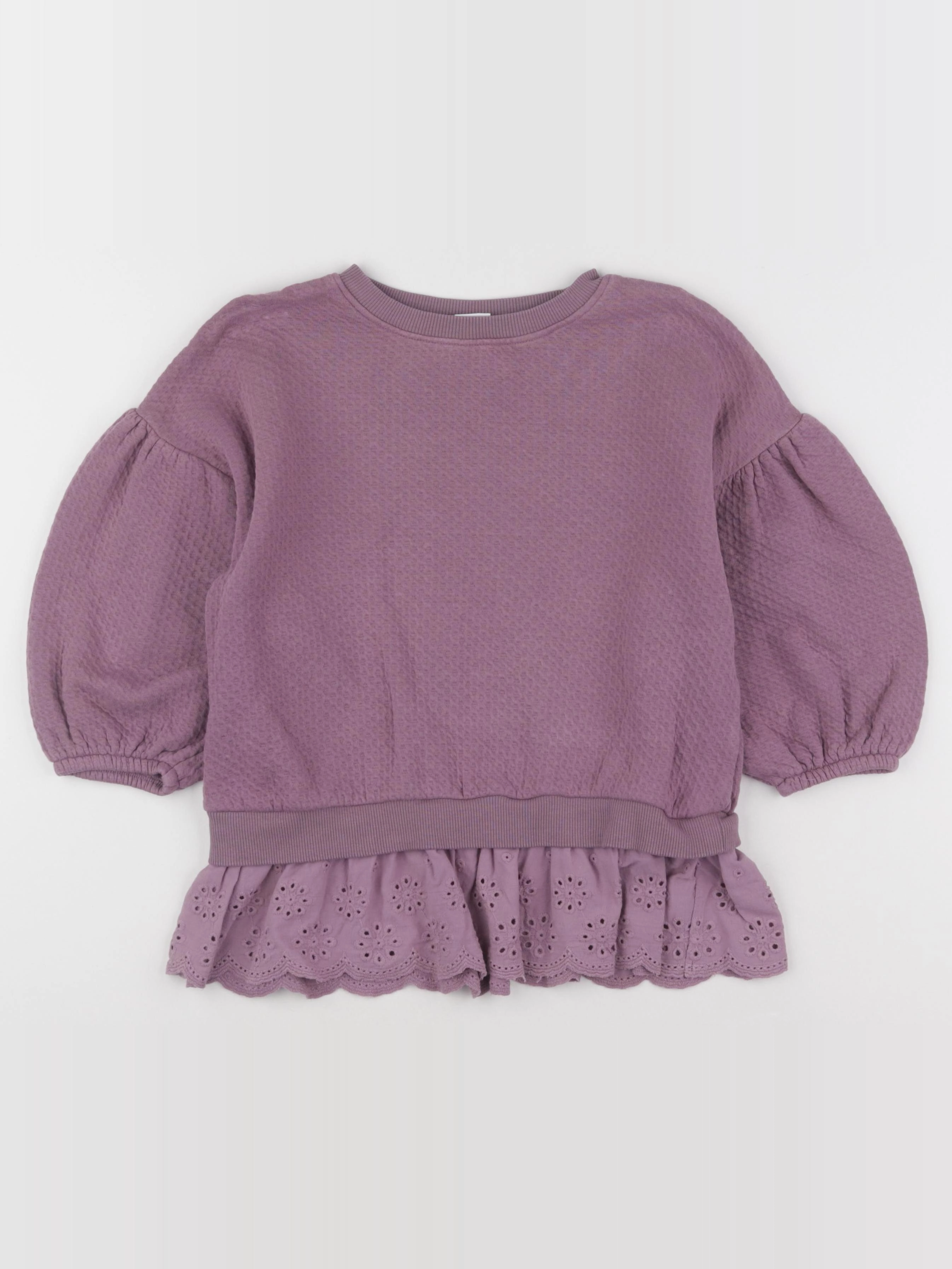 Next - sweat violet - 4/5 ans