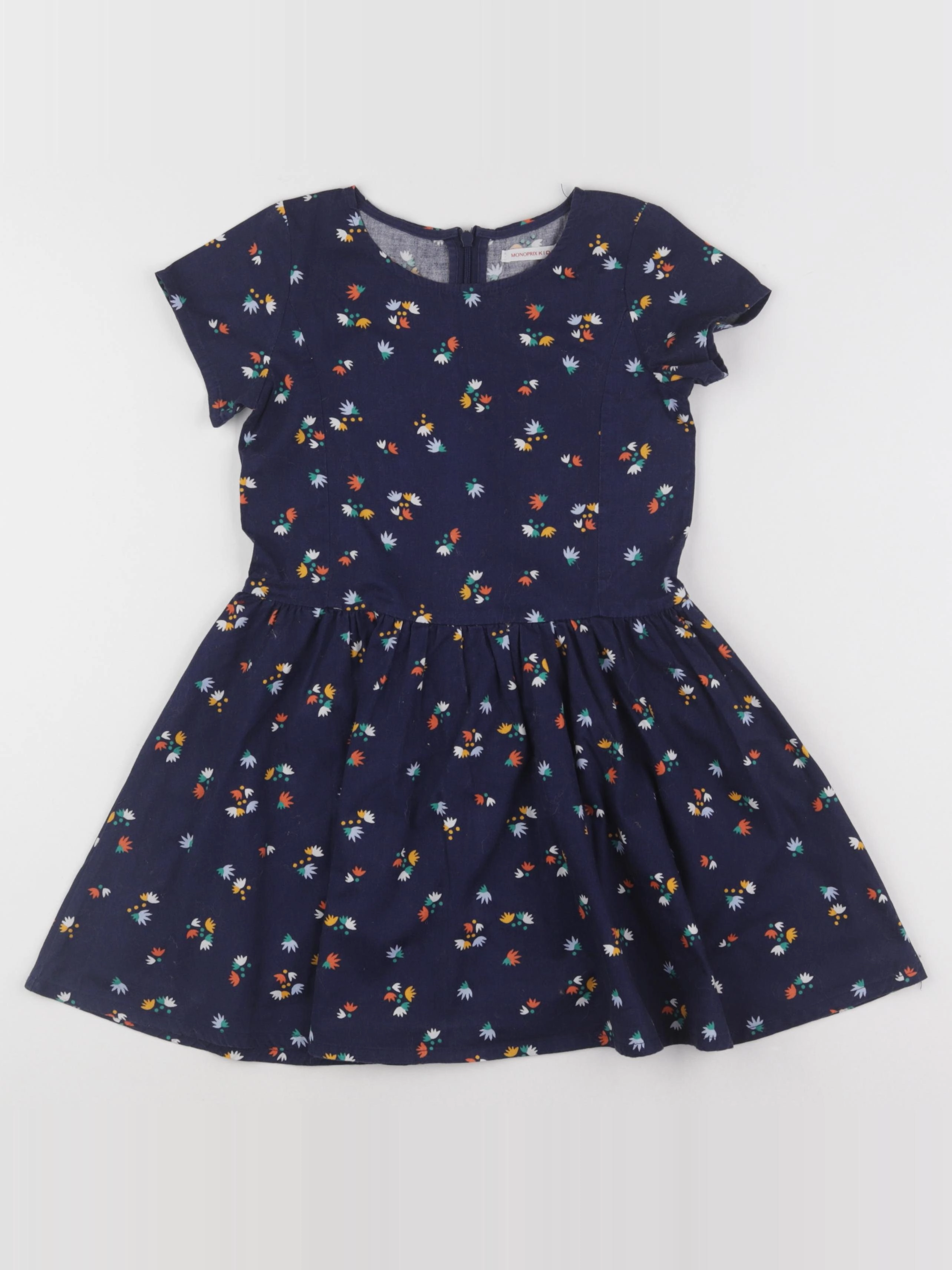 Monoprix - robe bleu - 5 ans