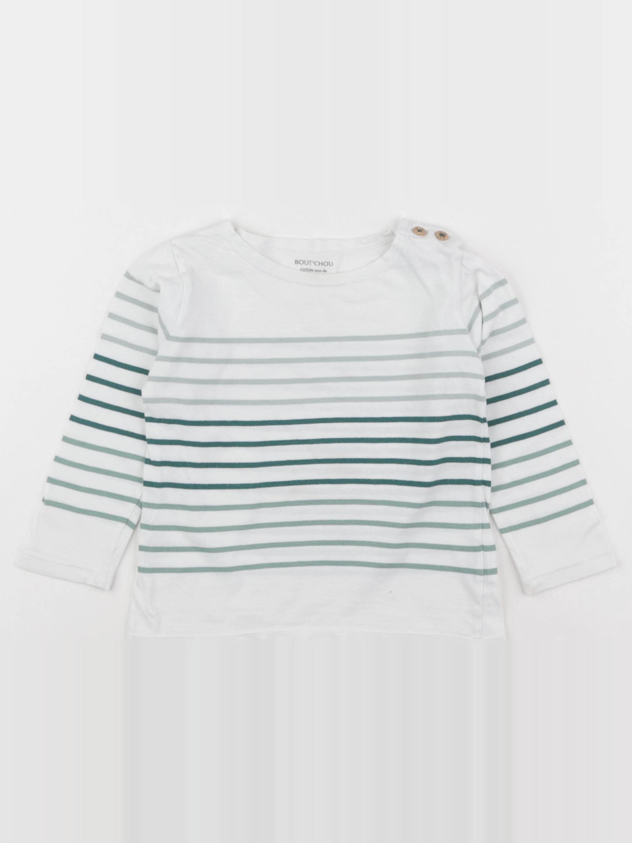 Boutchou - tee-shirt blanc - 36 mois