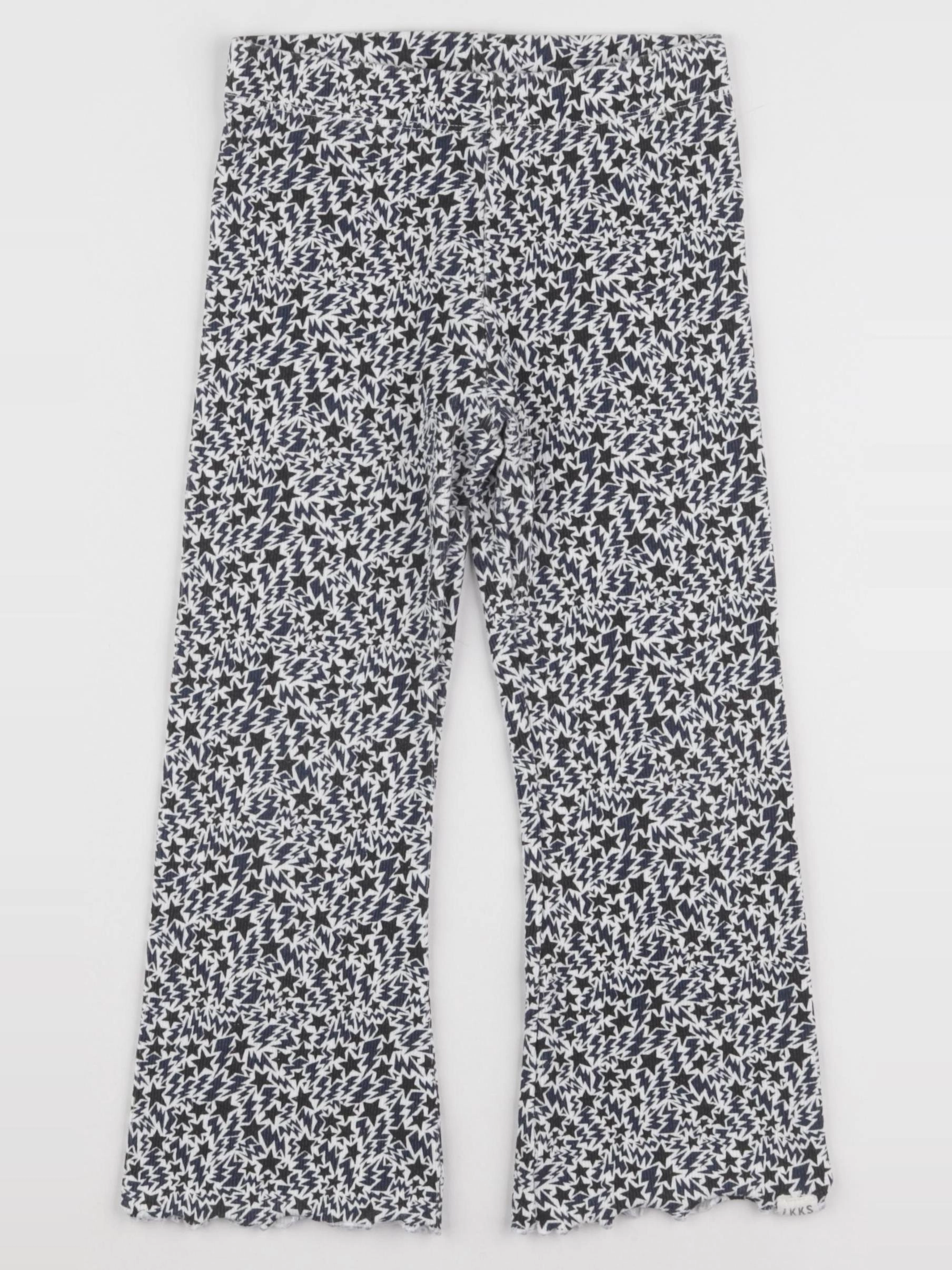 IKKS - legging noir, blanc - 4 ans