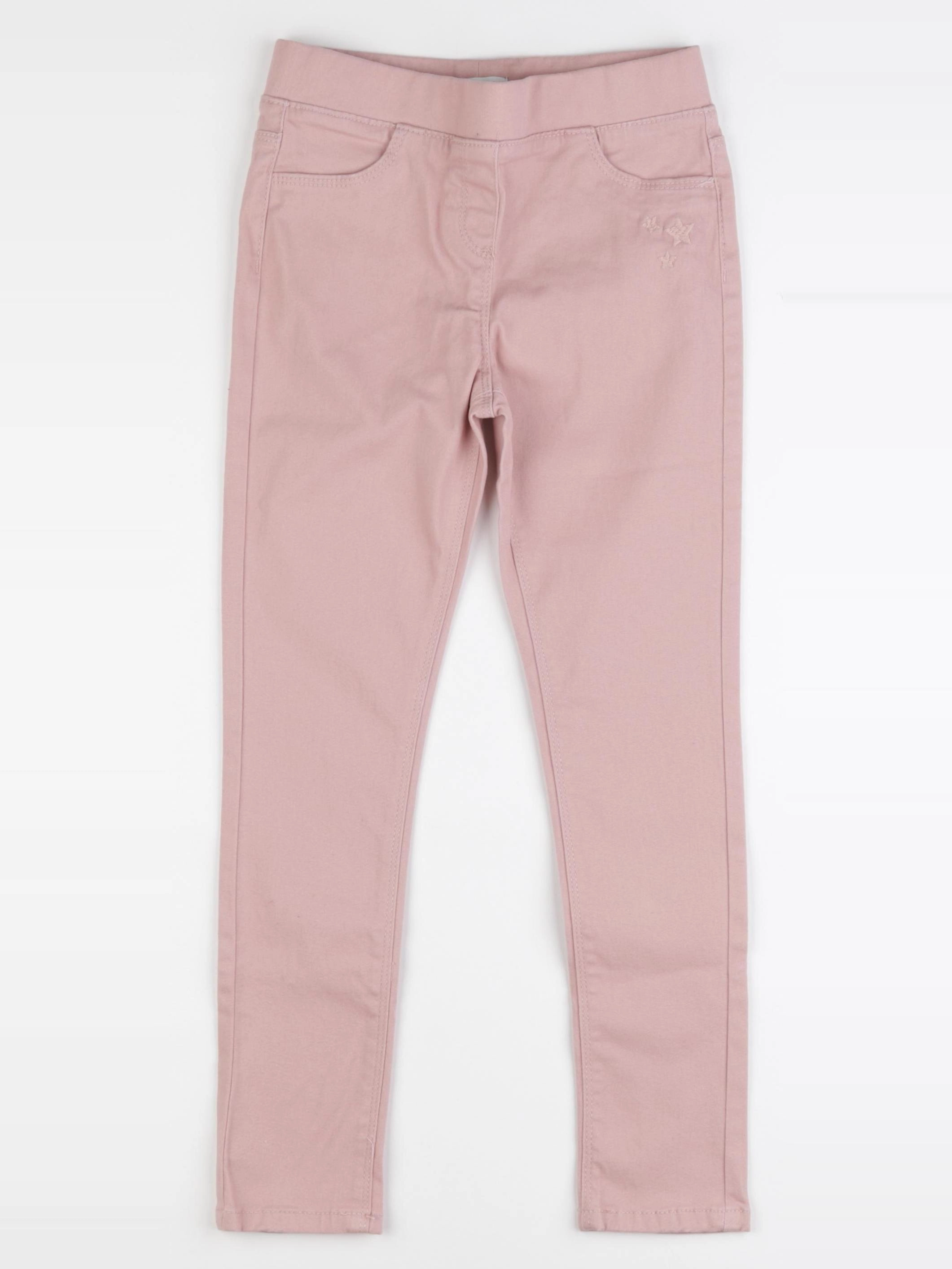 Vertbaudet - jegging rose - 8 ans