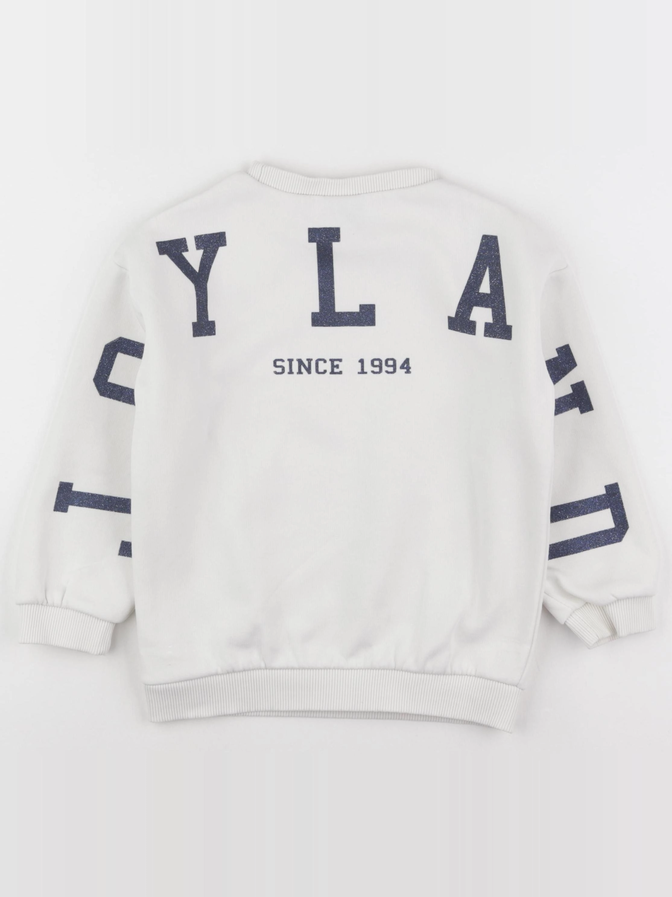 Tape à l'oeil - sweat imprimé au dos blanc - 5 ans