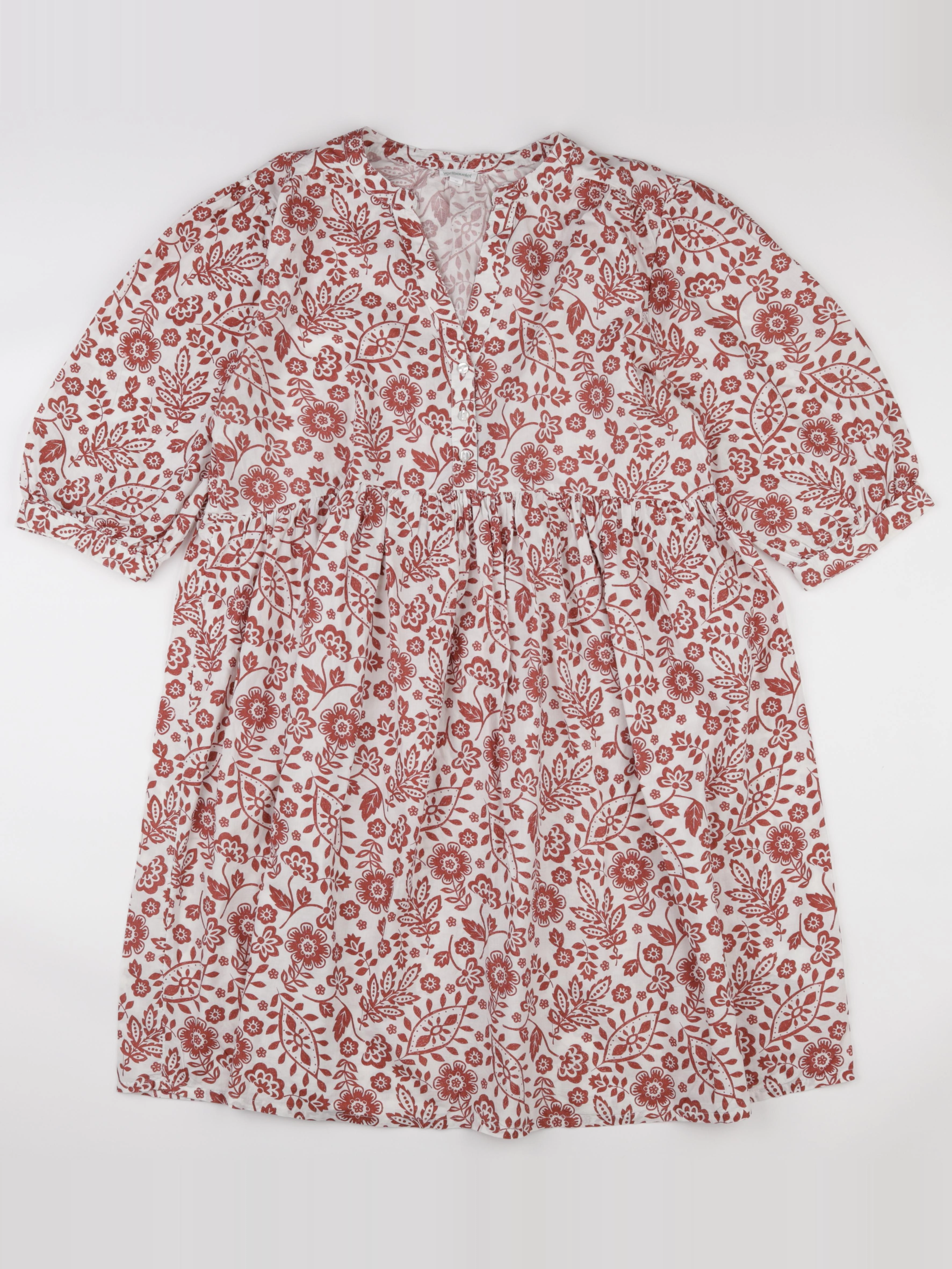 Vertbaudet - robe grossesse rouge - 42