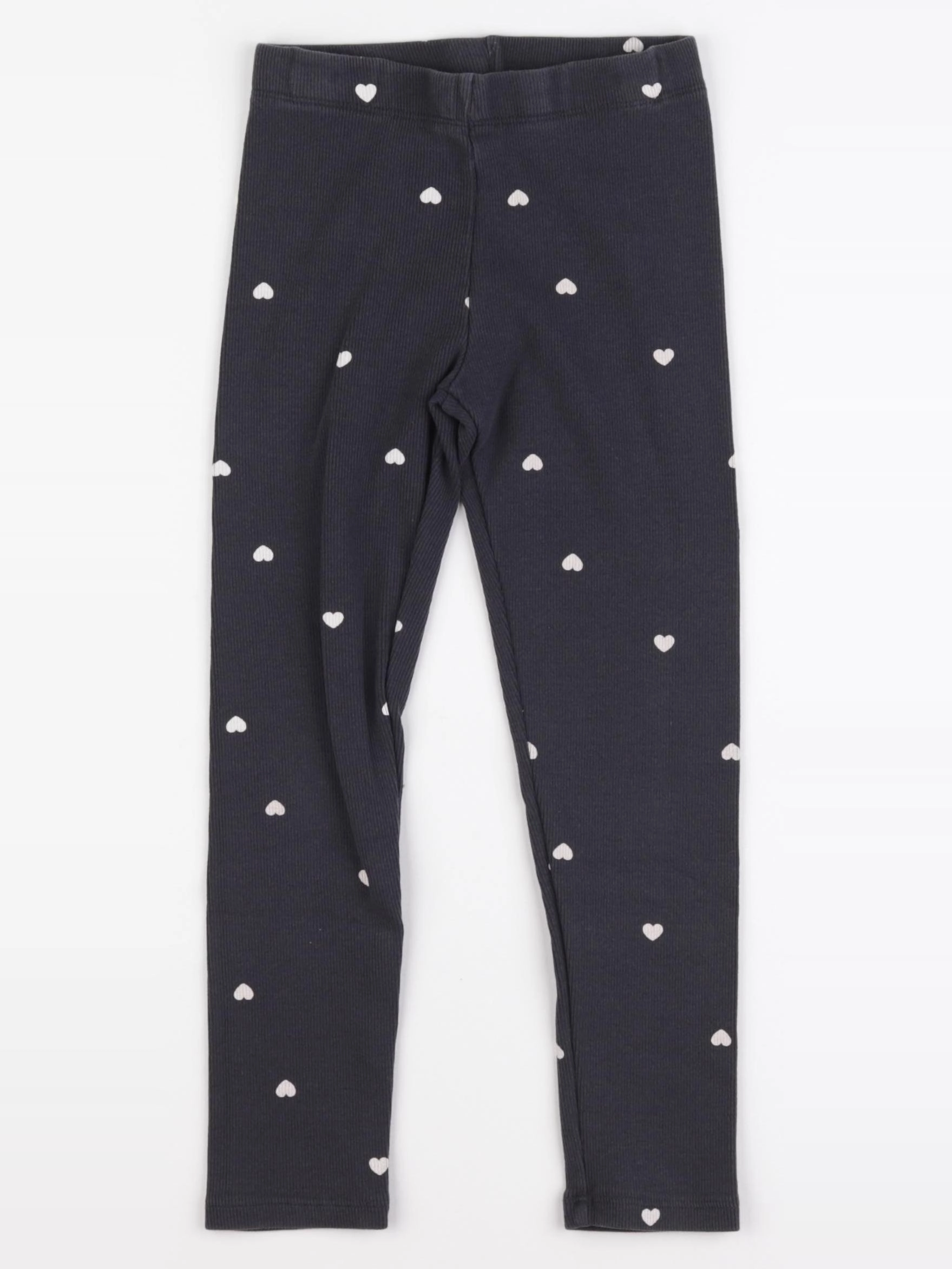 H&M - legging gris - 5/6 ans