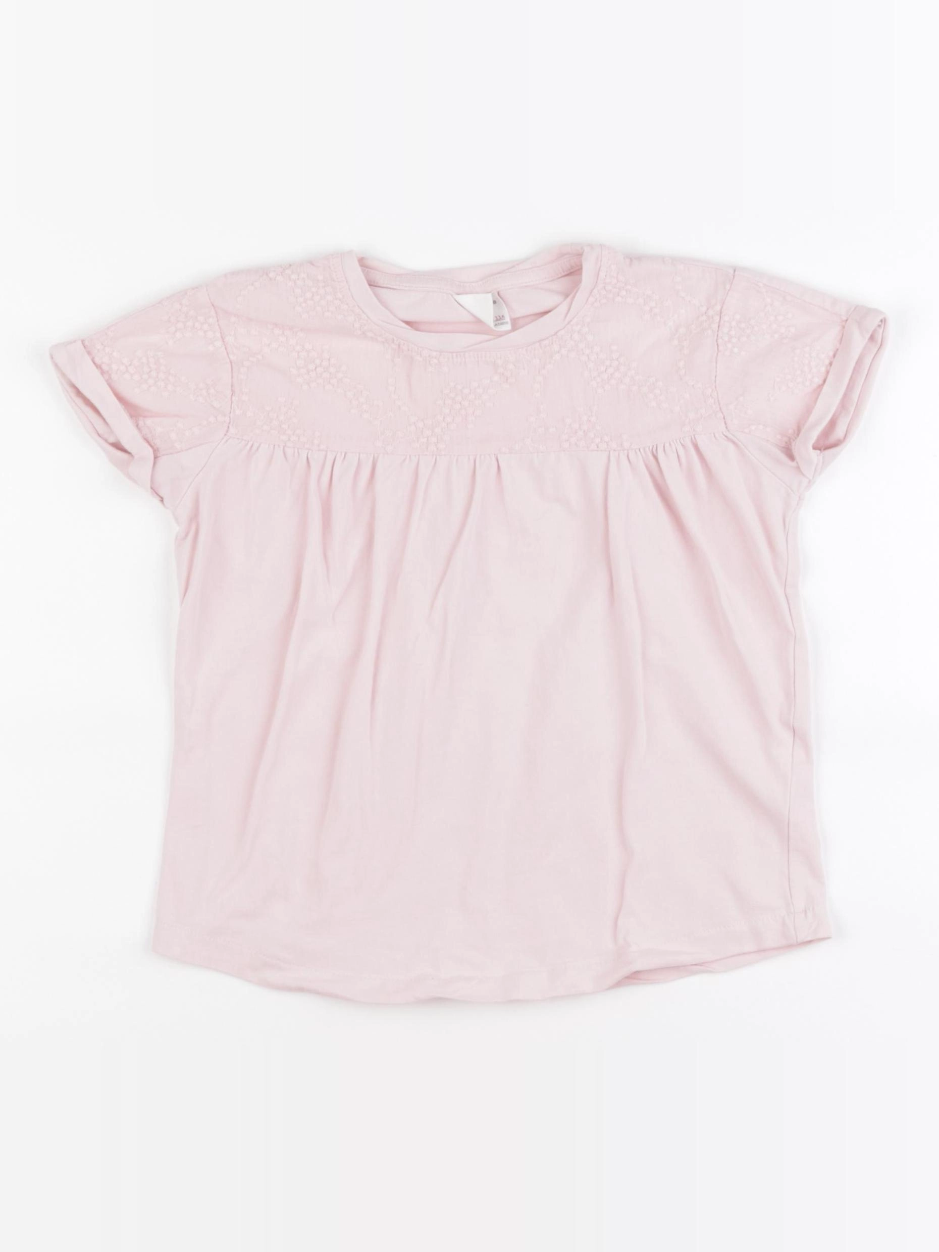 Zara - tee-shirt rose - 6 ans