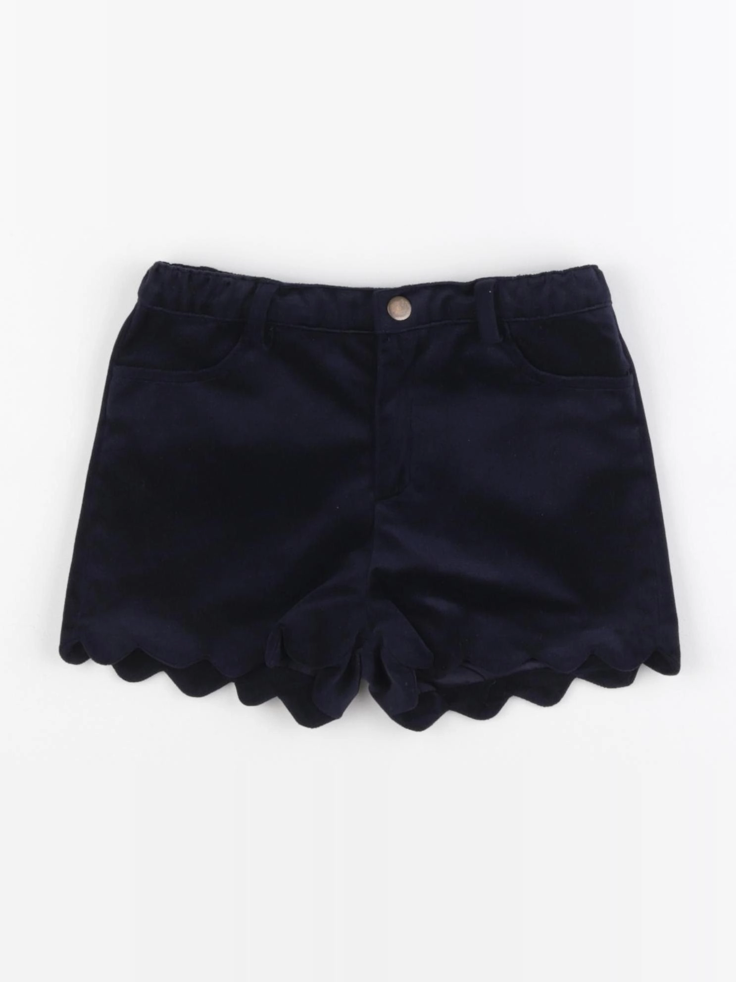 Eden & Victor - short bleu - 4 ans