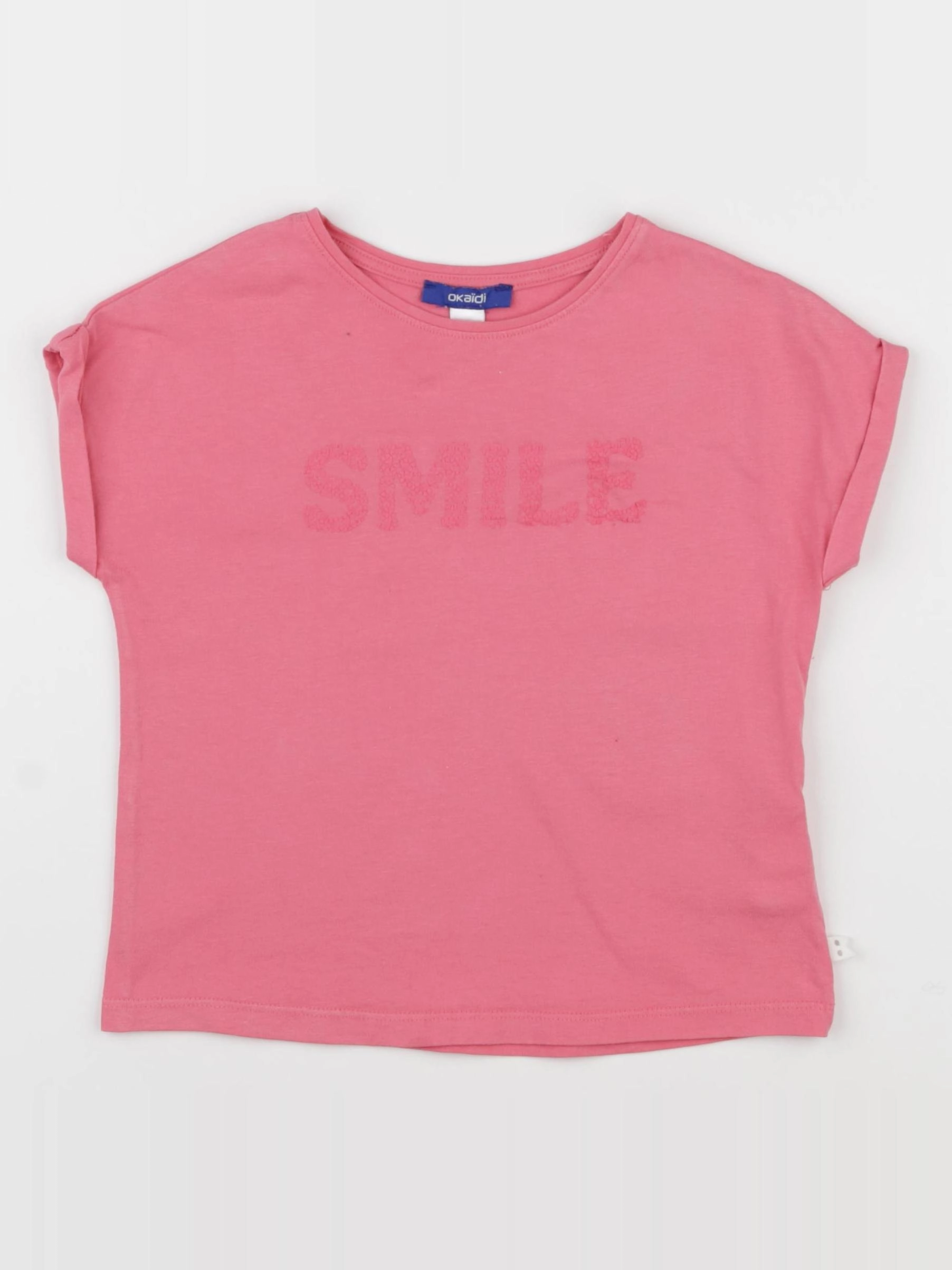 Okaidi - tee-shirt rose - 5 ans