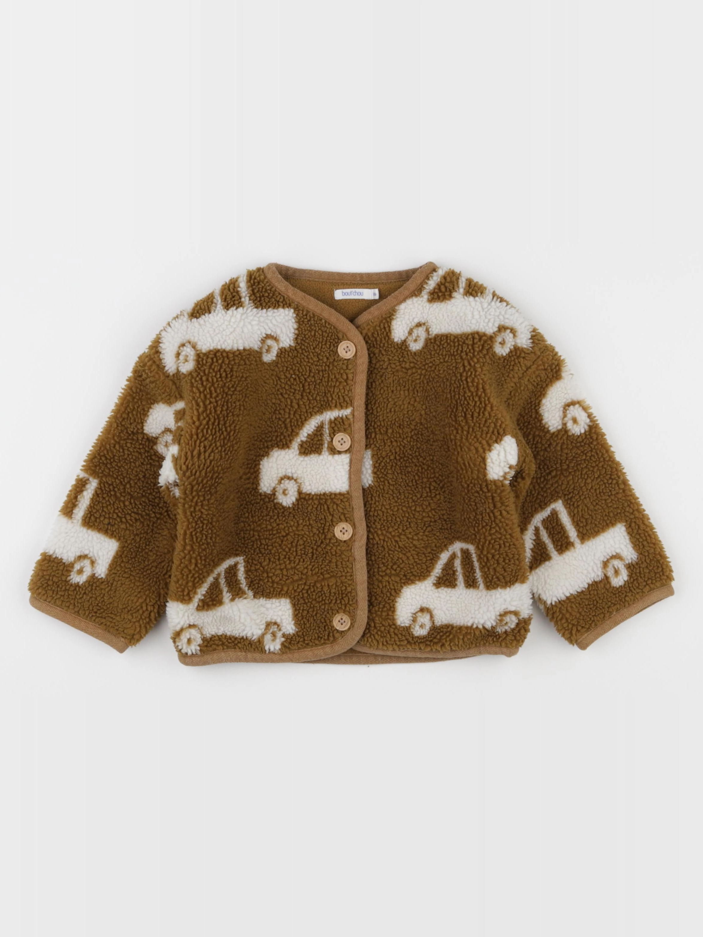 Boutchou - veste marron - 18 mois