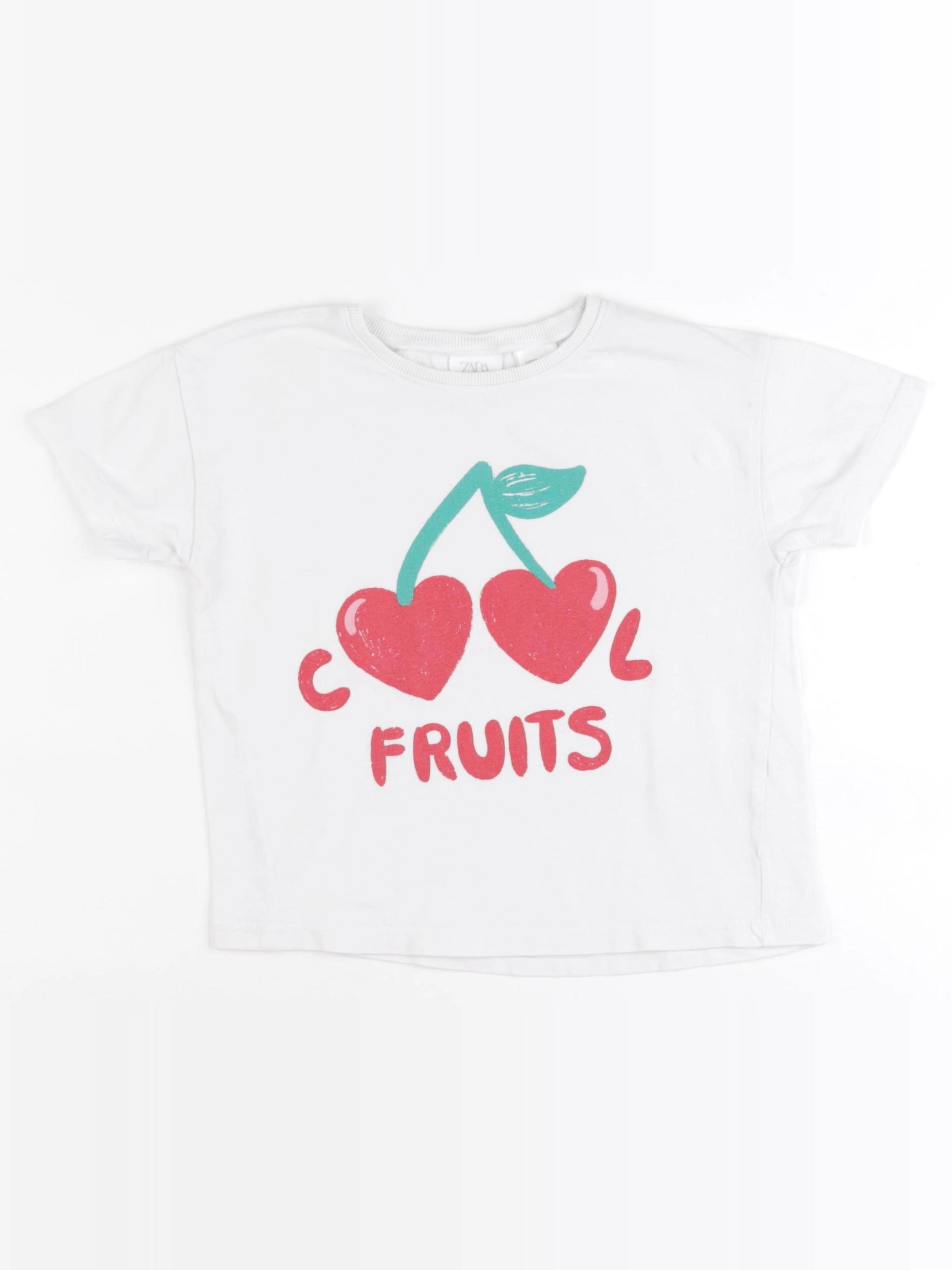 Zara - tee-shirt blanc - 3/4 ans