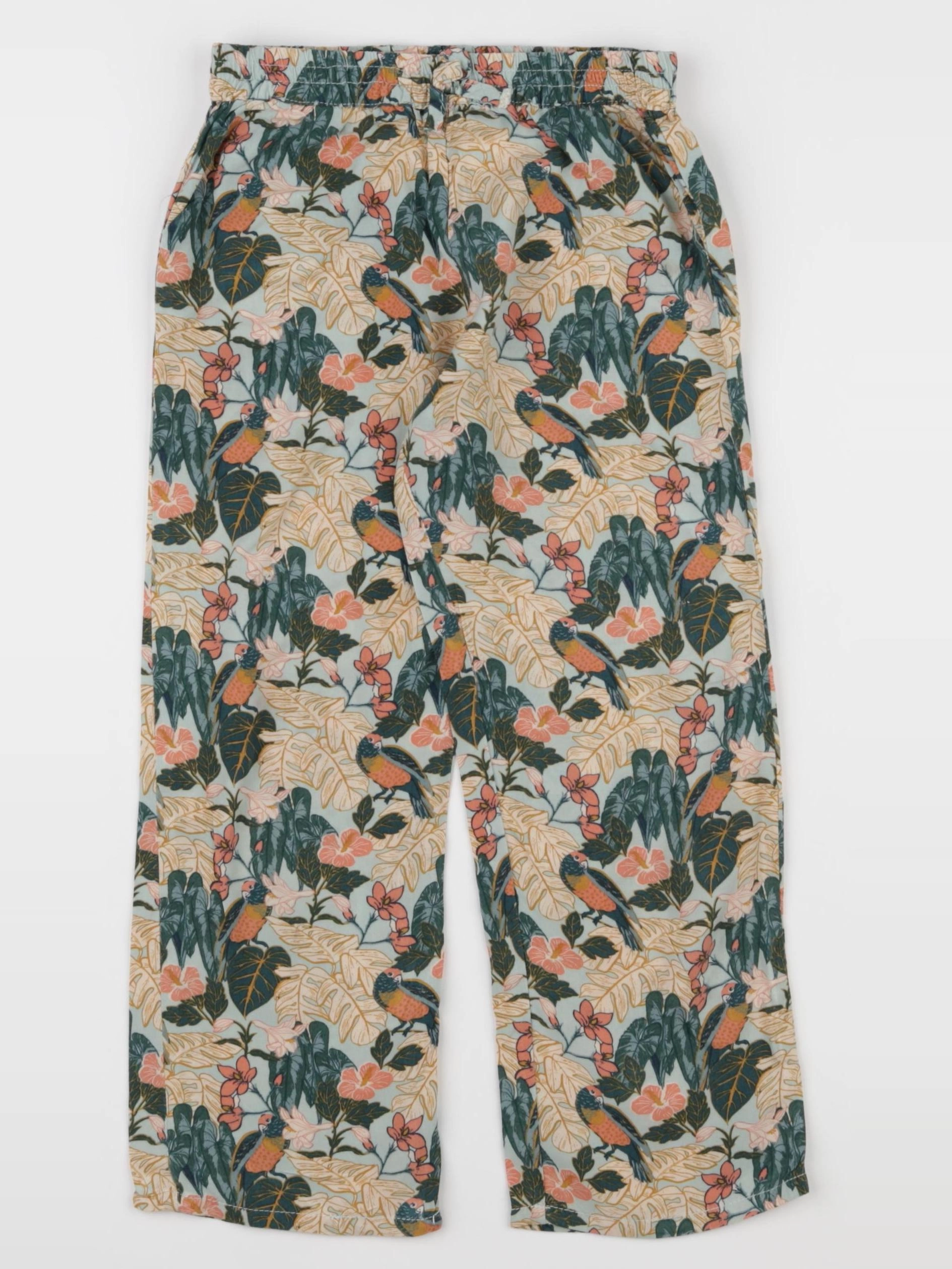 Vertbaudet - pantalon vert - 5 ans