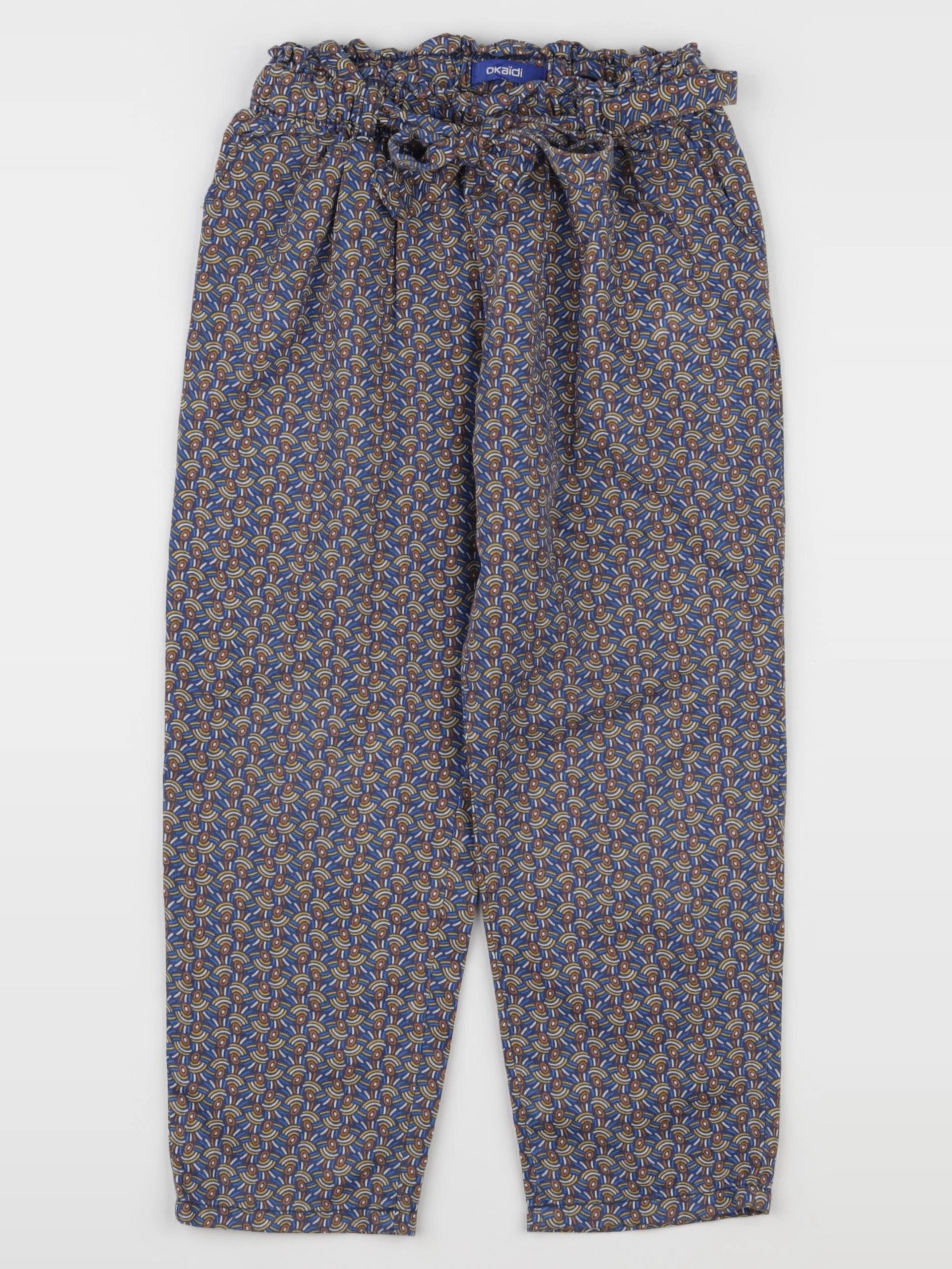 Okaidi - pantalon bleu - 5 ans