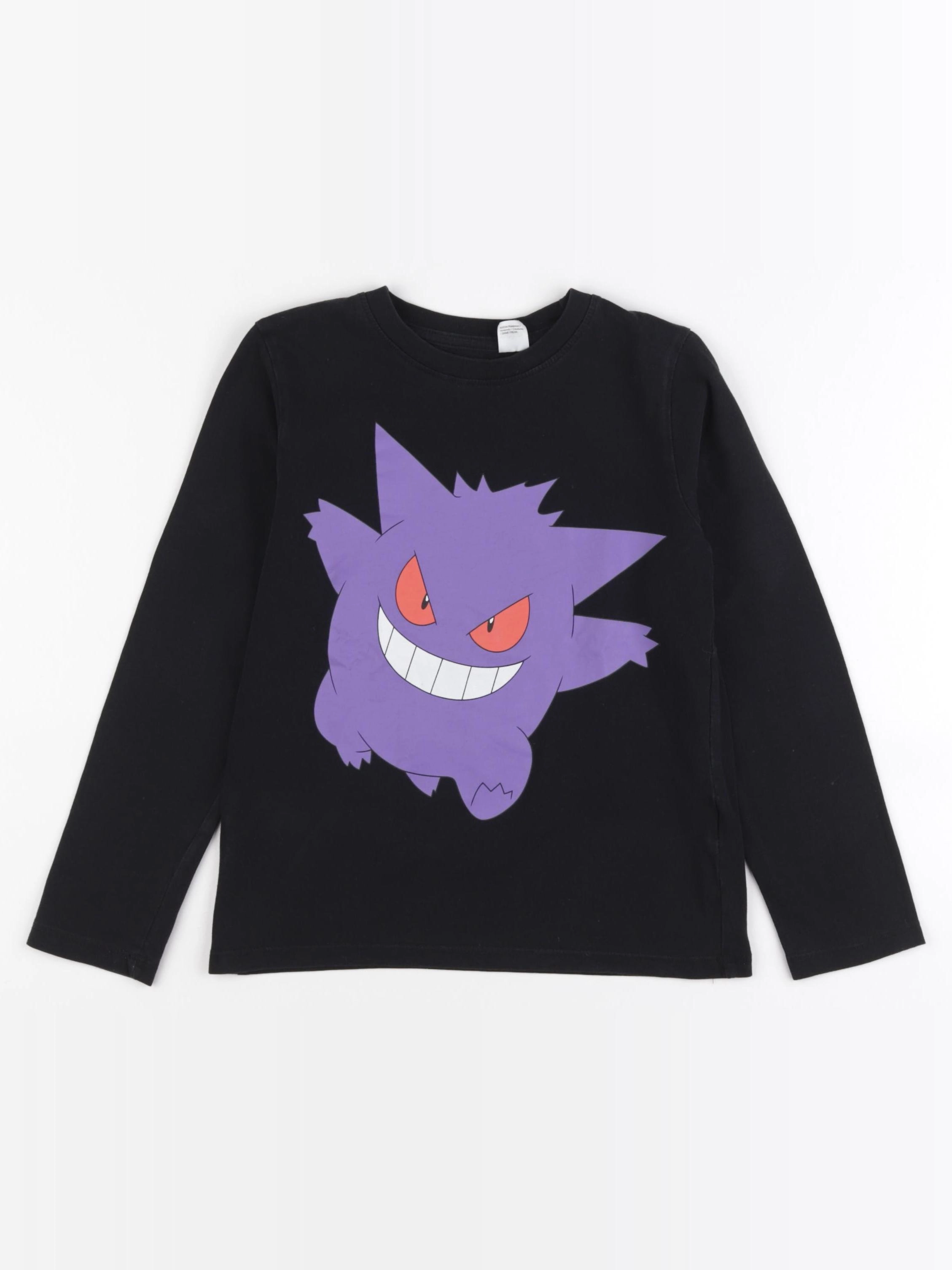 H&M - tee-shirt noir - 6/8 ans