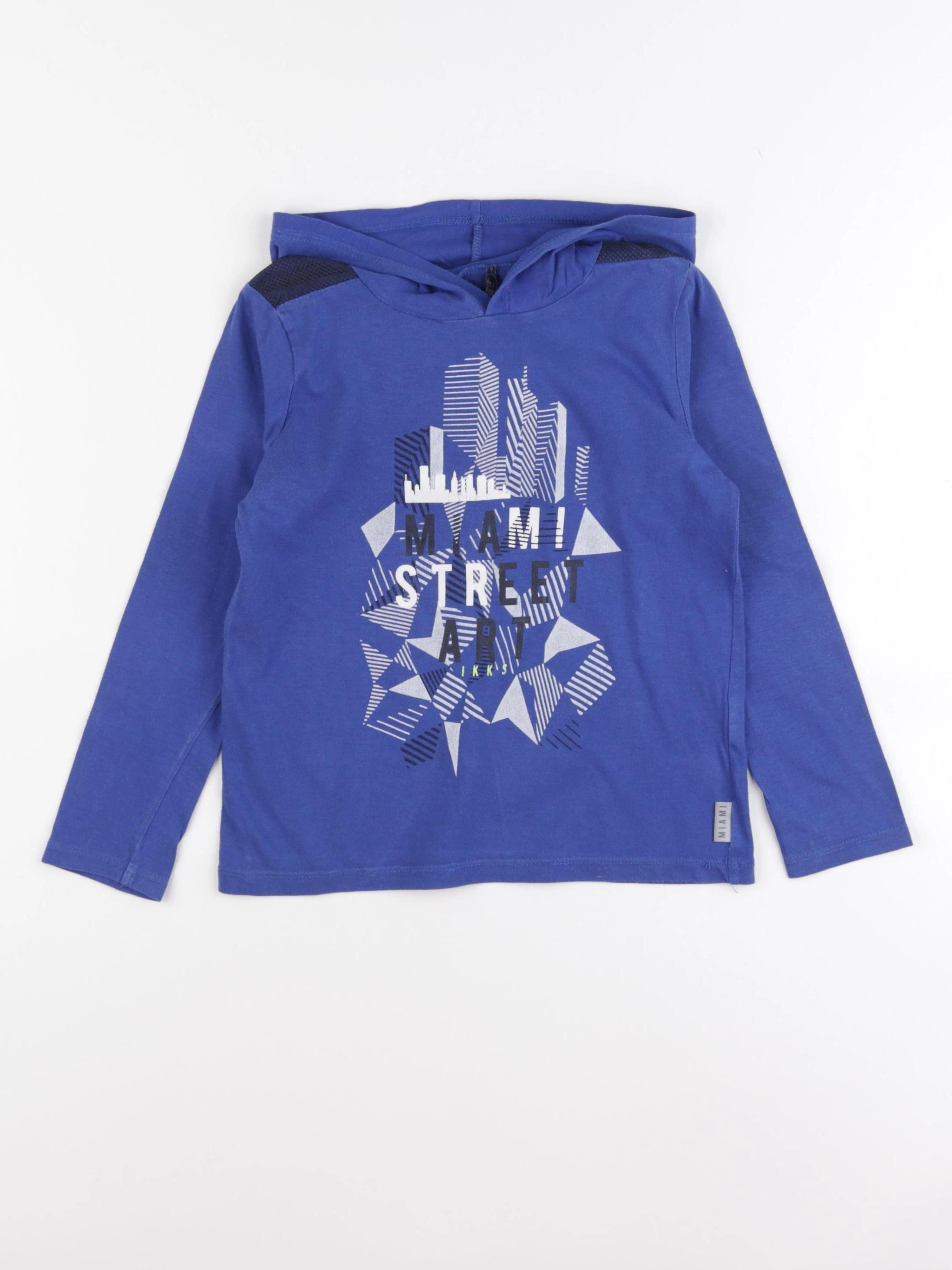 IKKS - tee-shirt bleu - 5 ans