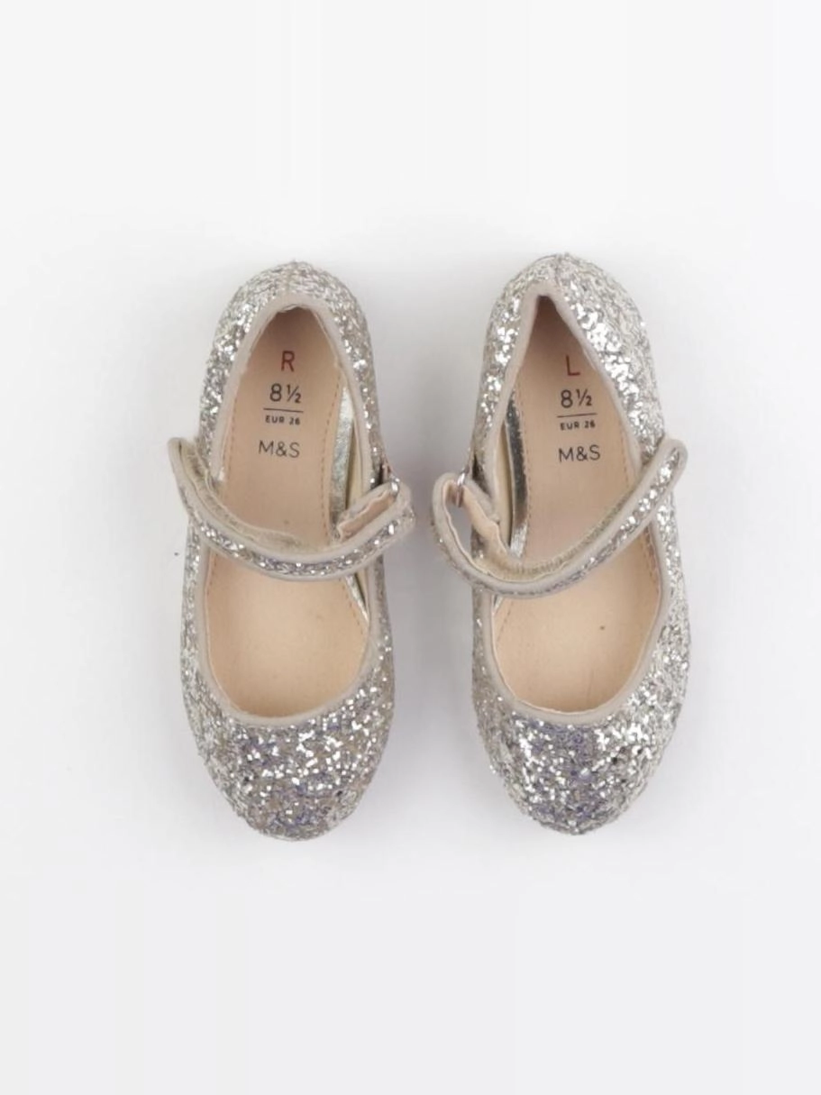 Marks & Spencer  - ballerines beige, or - pointure 26