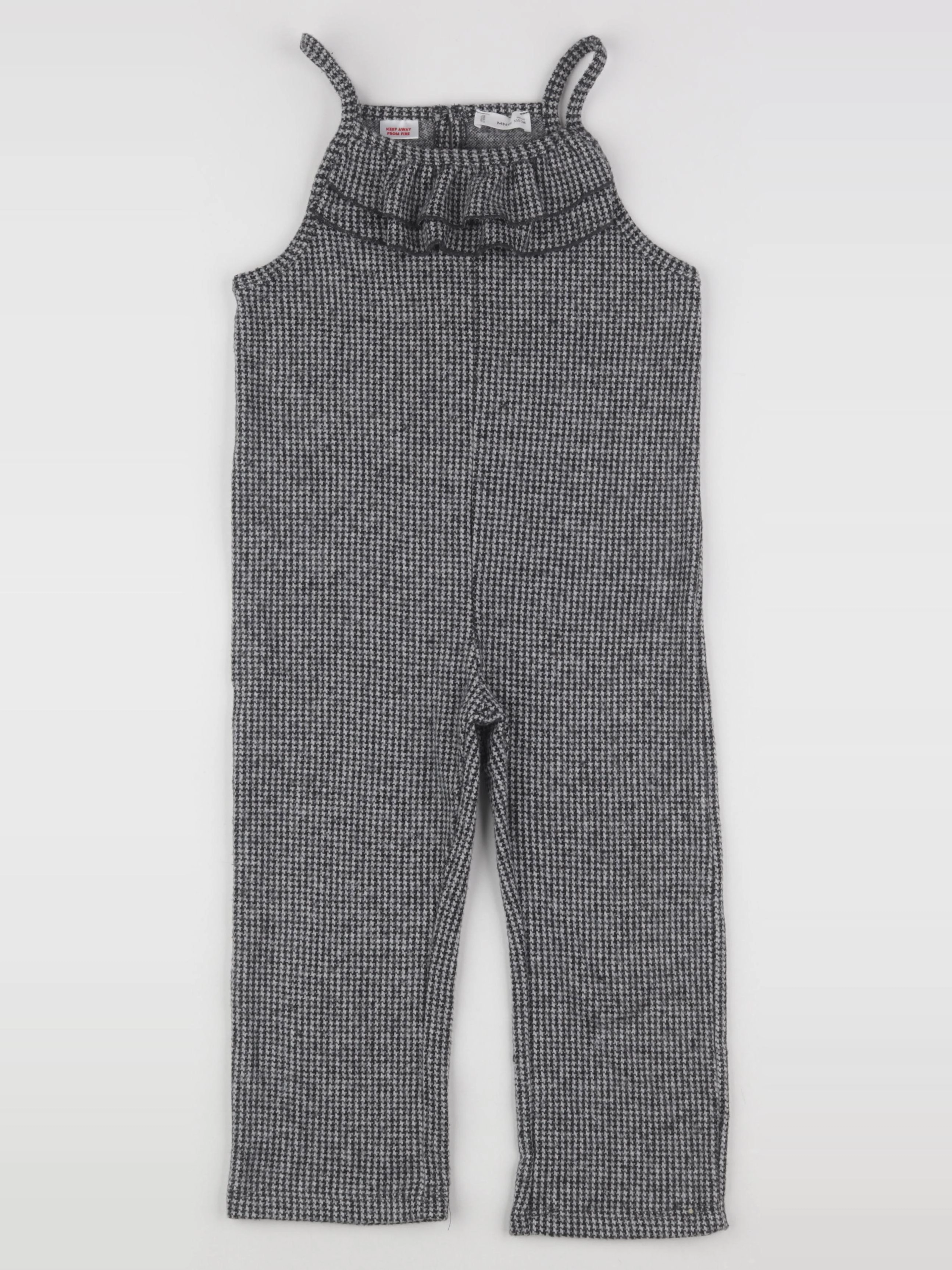 Mango - combinaison noir, blanc - 4/5 ans