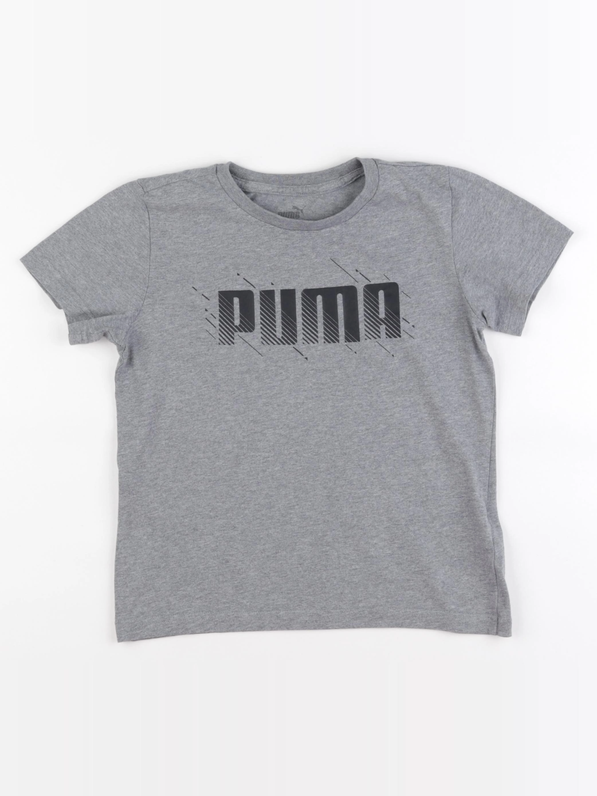 Puma - tee-shirt gris - 9/10 ans