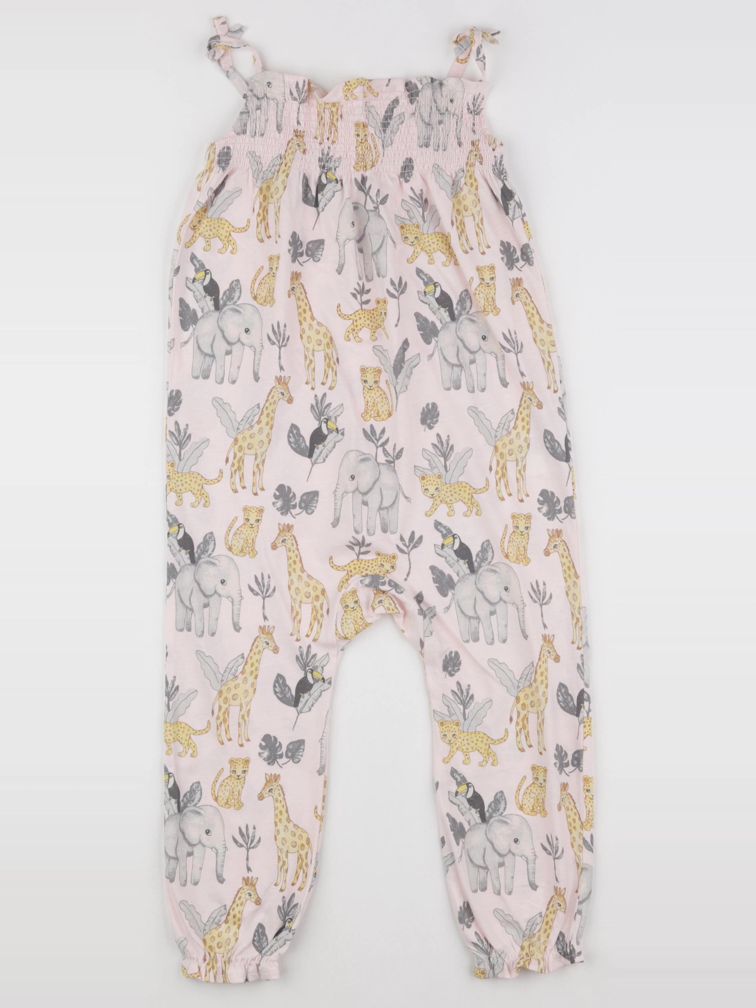 H&M - combinaison rose - 2/3 ans