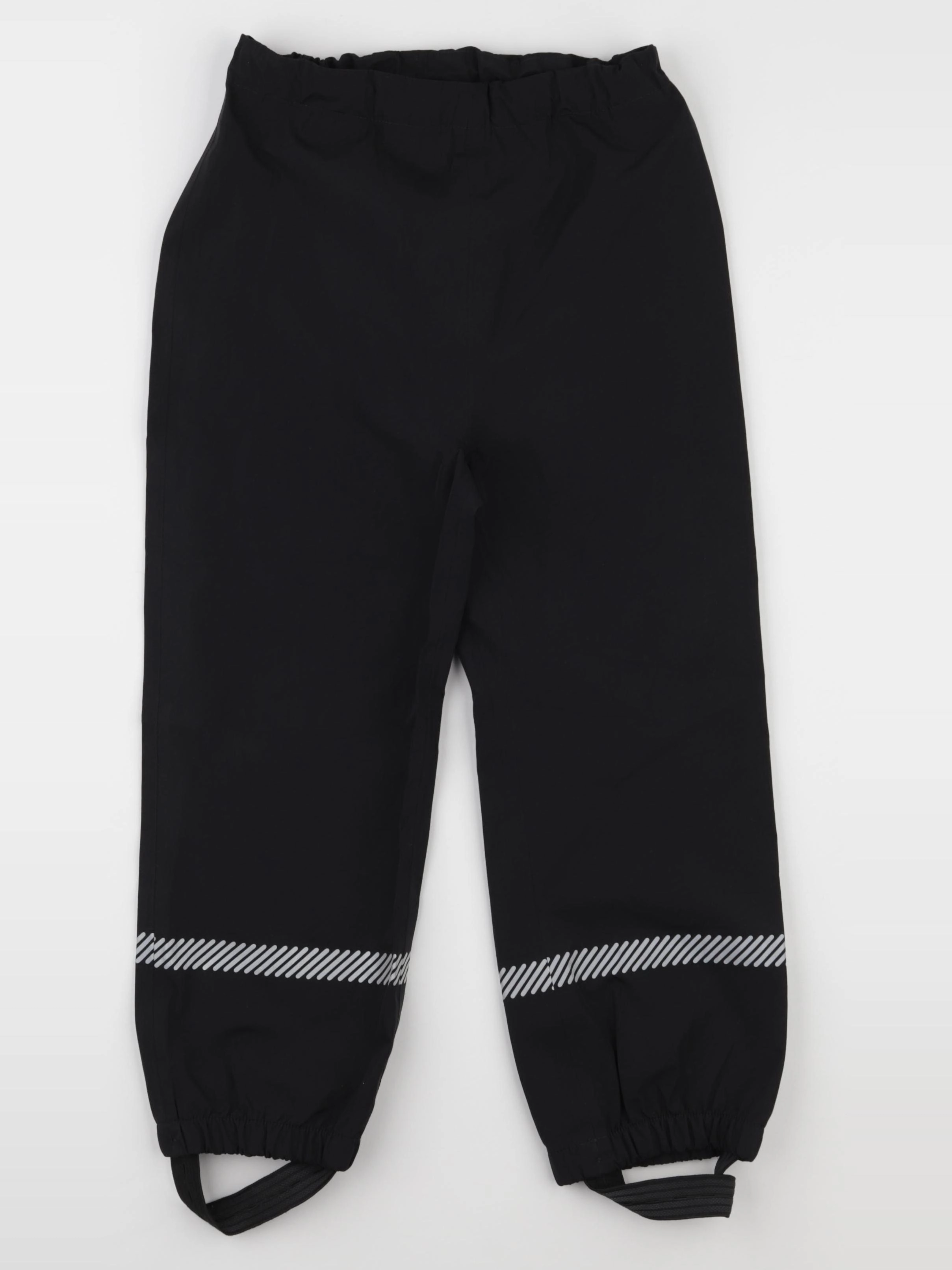 H&M - pantalon de pluie noir - 4/6 ans