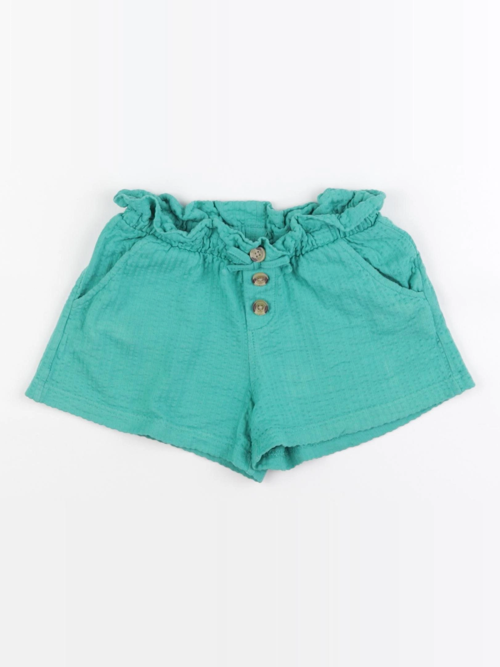 Okaidi - short vert - 4 ans