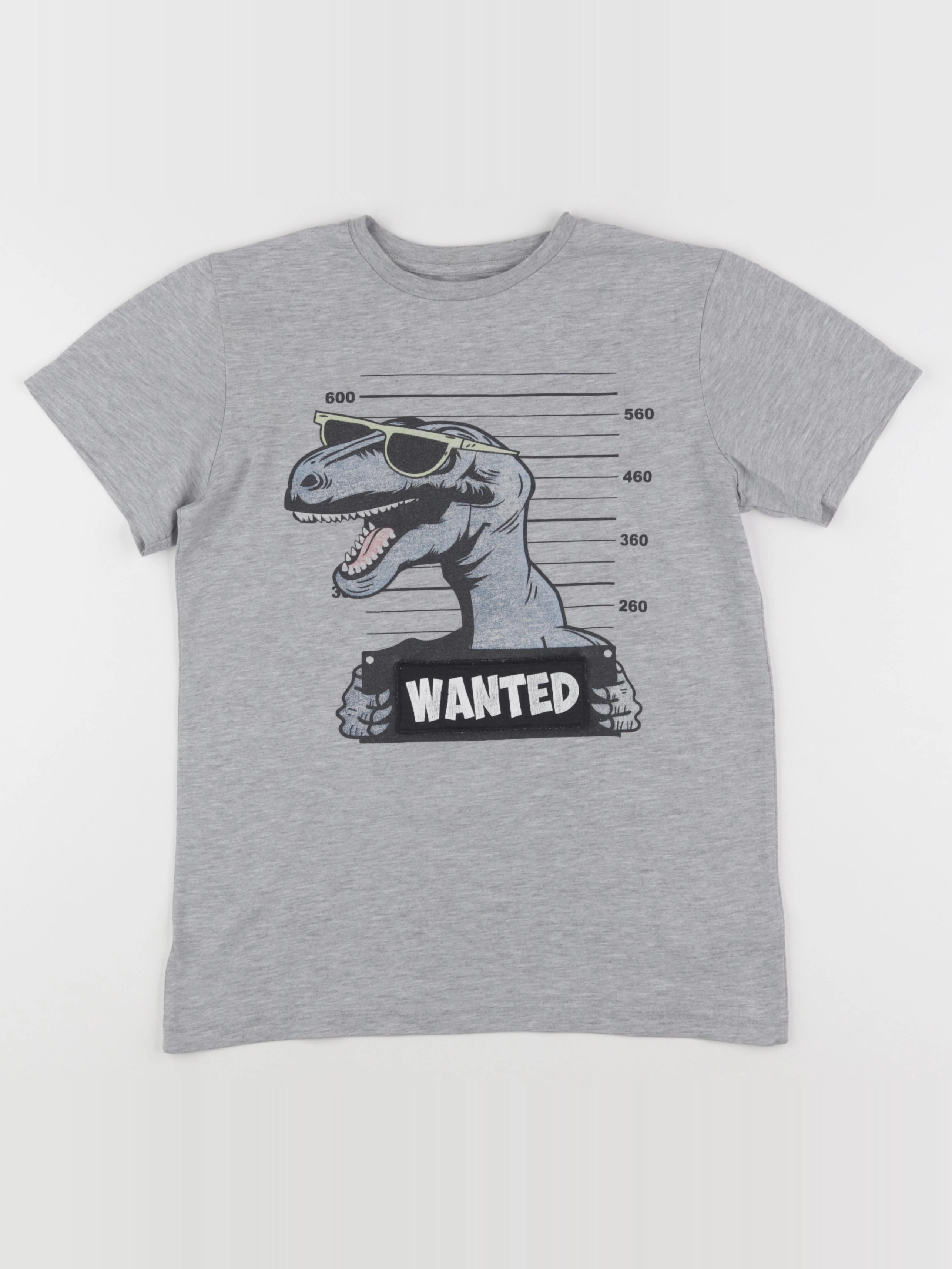 Vertbaudet - tee-shirt gris - 12 ans