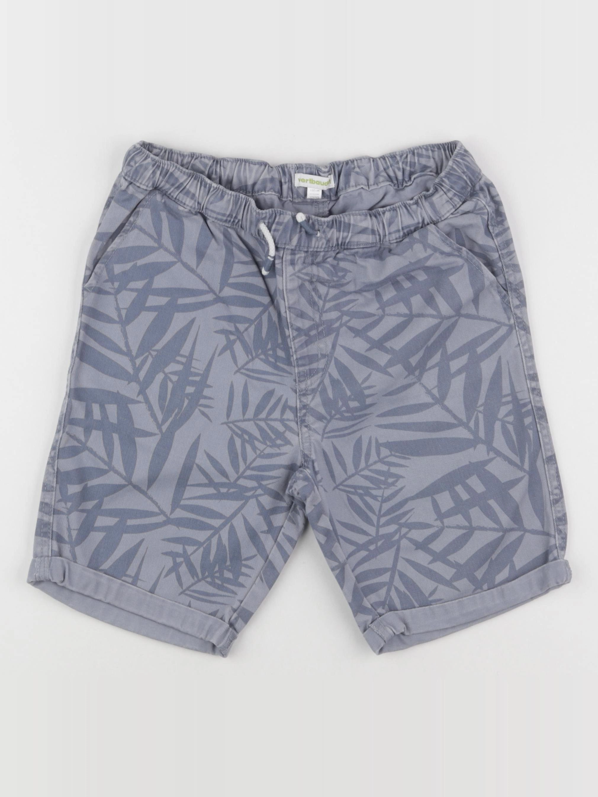 Vertbaudet - short gris - 12 ans