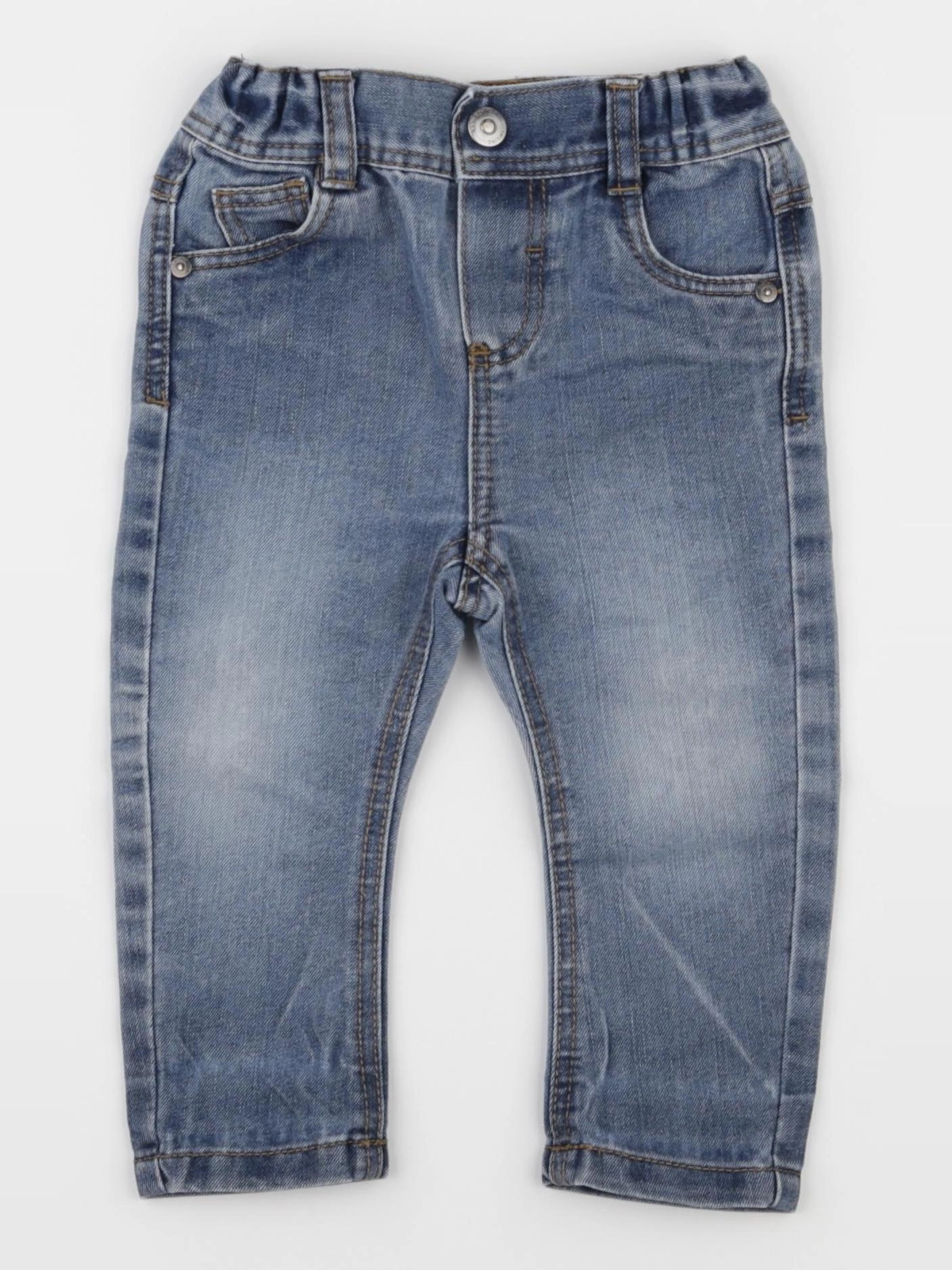 Tape à l'oeil - pantalon bleu - 12 mois