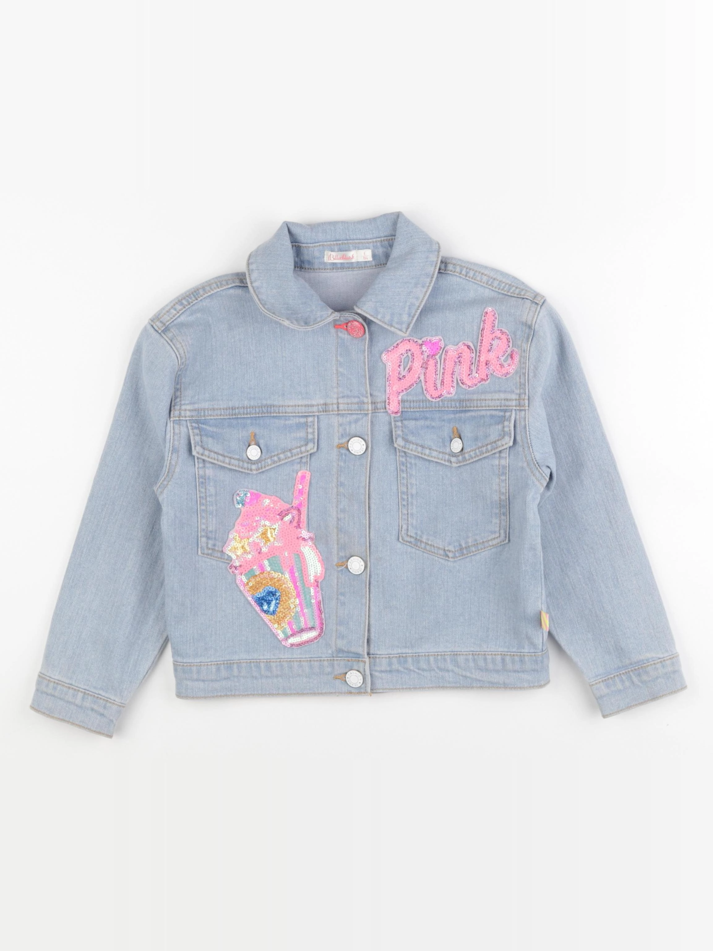 Billie Blush - veste bleu - 6 ans