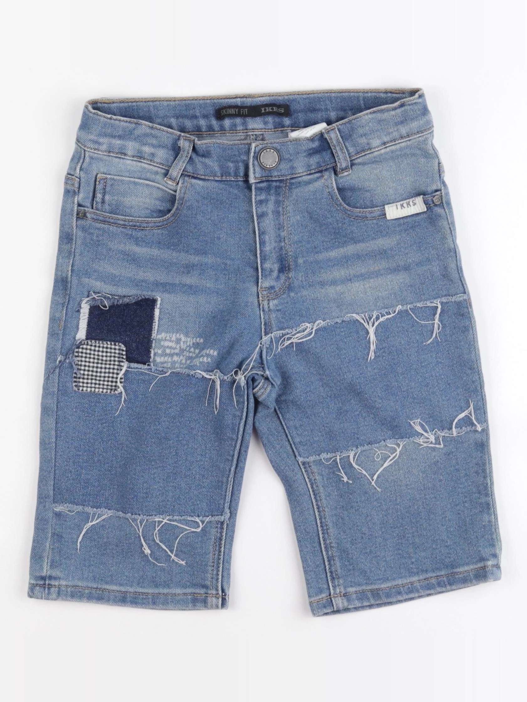IKKS - short bleu - 10 ans