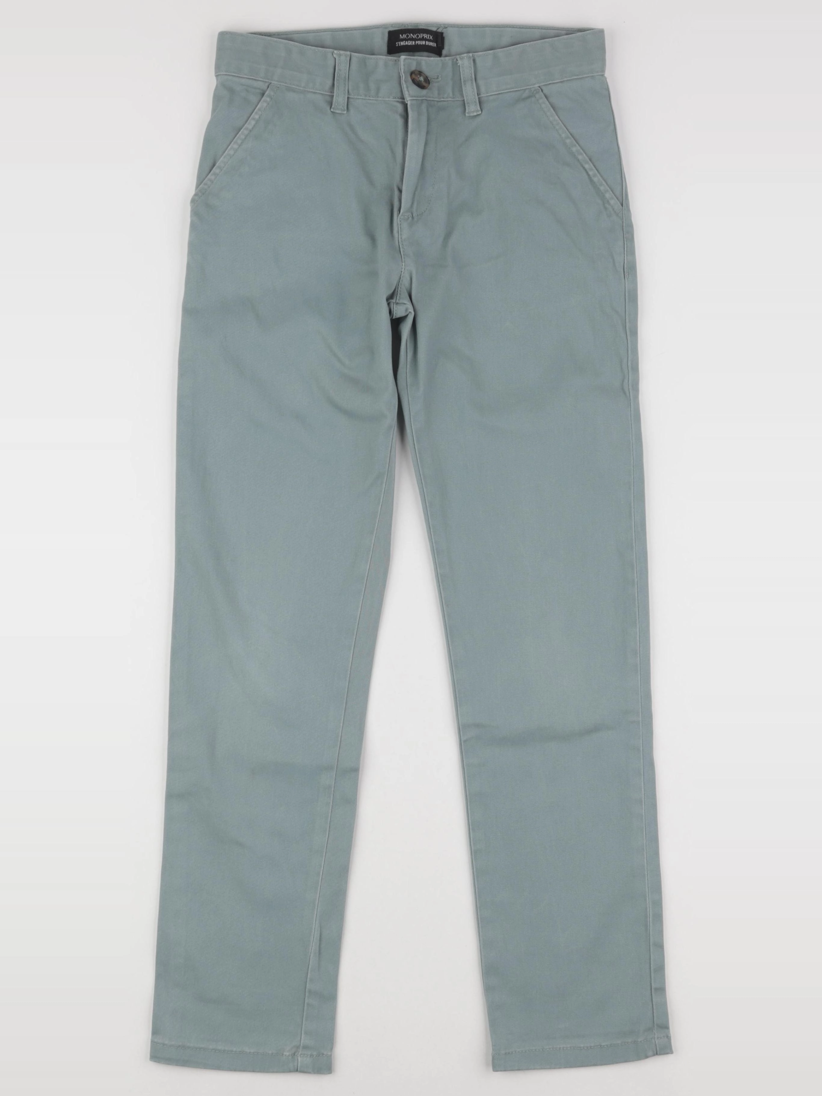 Monoprix - jean vert - 10 ans