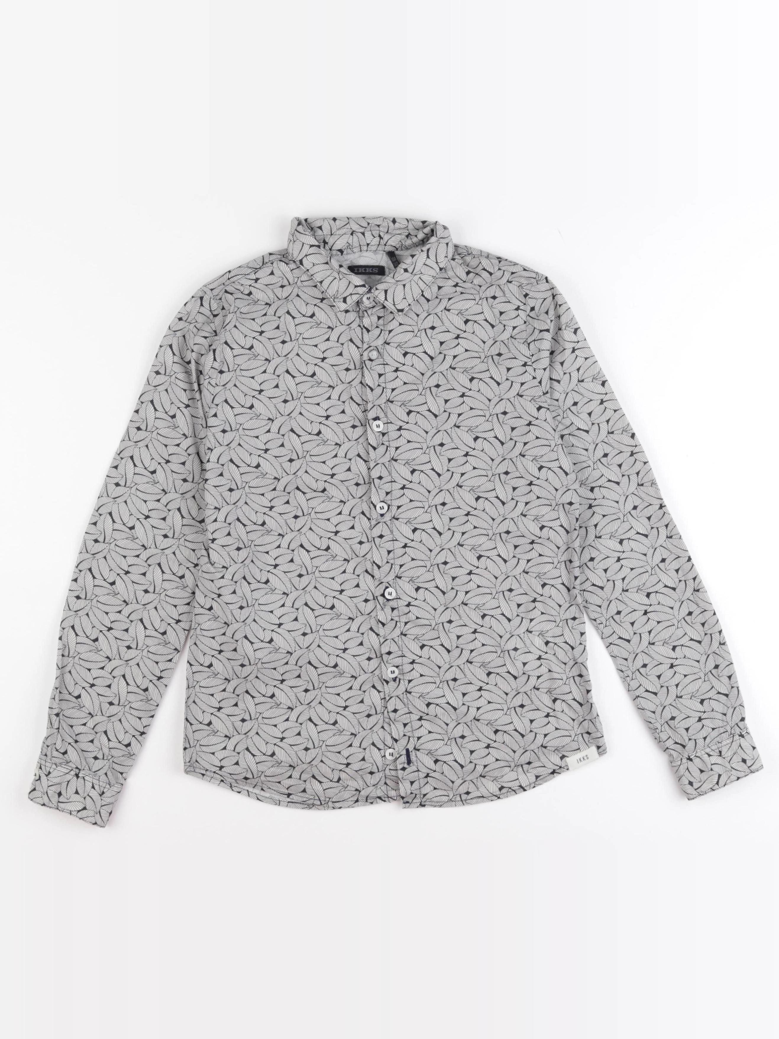 IKKS - chemise bleu - 10 ans