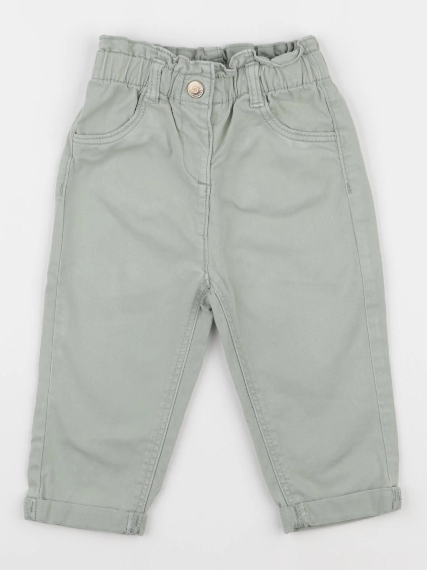 Tape à l'oeil - pantalon vert - 12 mois