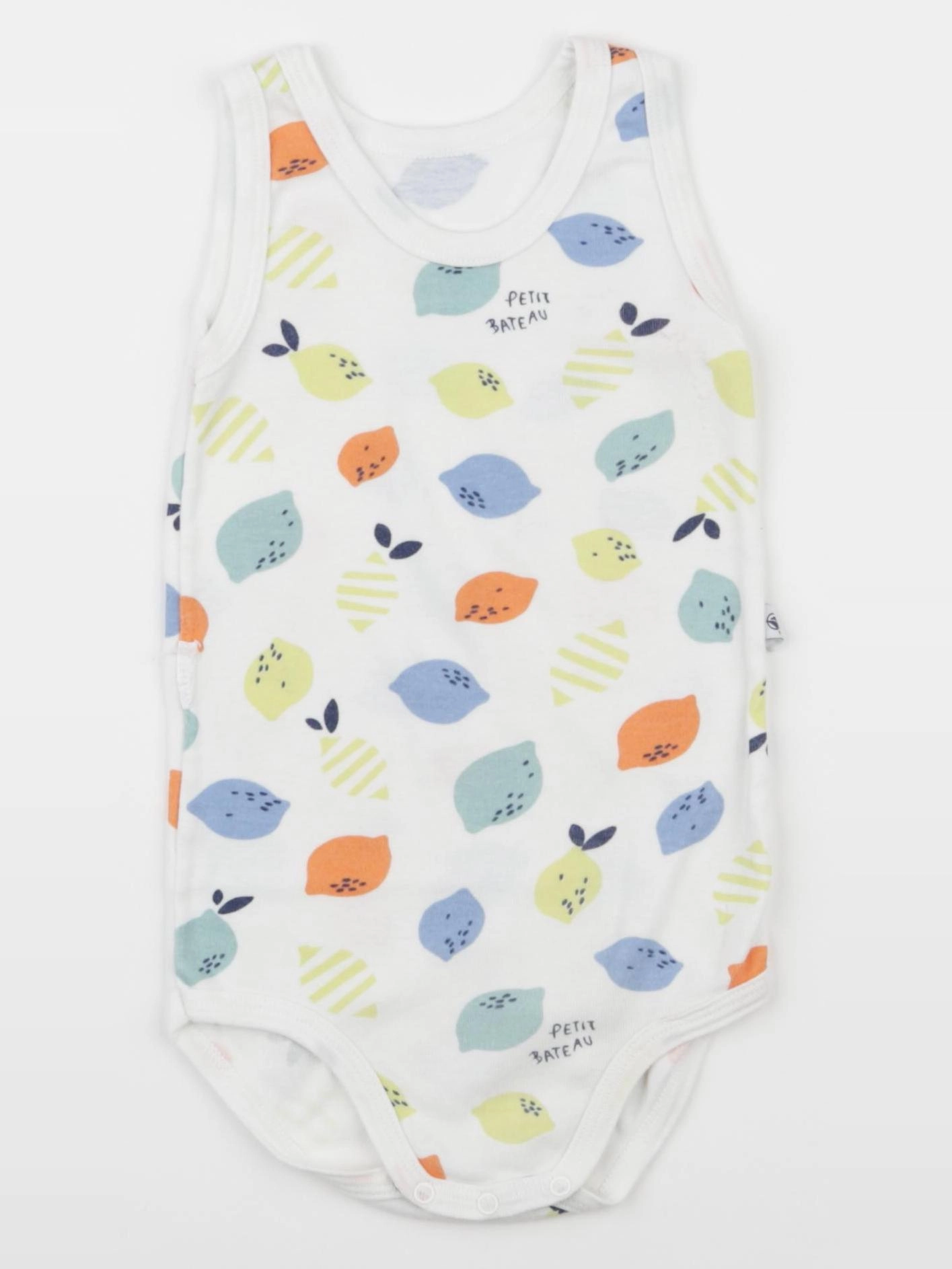 Petit Bateau - body blanc - 18 mois