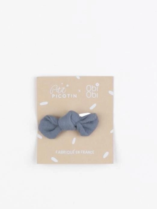 Petit Picotin - barrette bleu - 18 mois à 5 ans